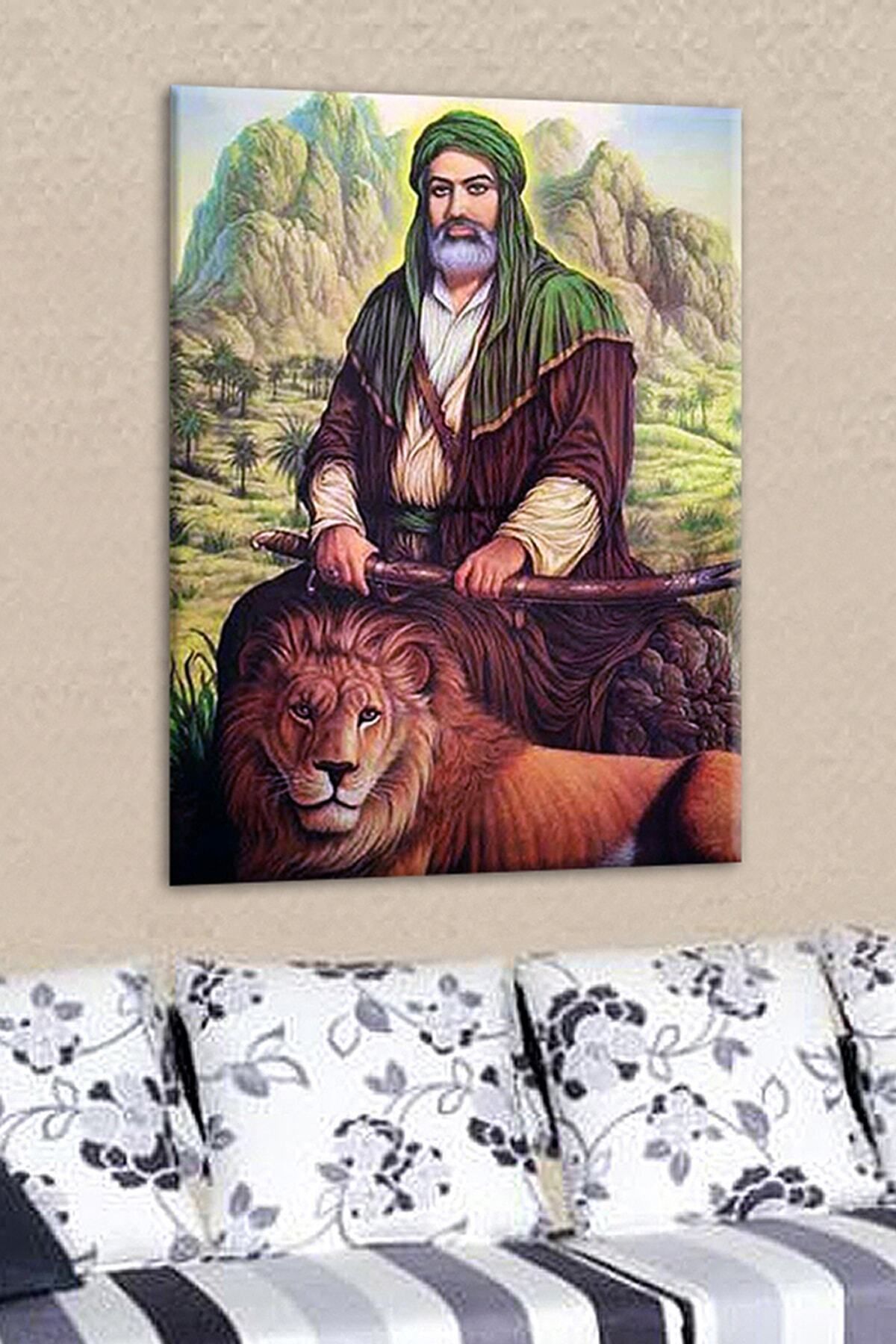 KanvasSepeti Talya Hz Ali Arslan Zülfikar Tablosu