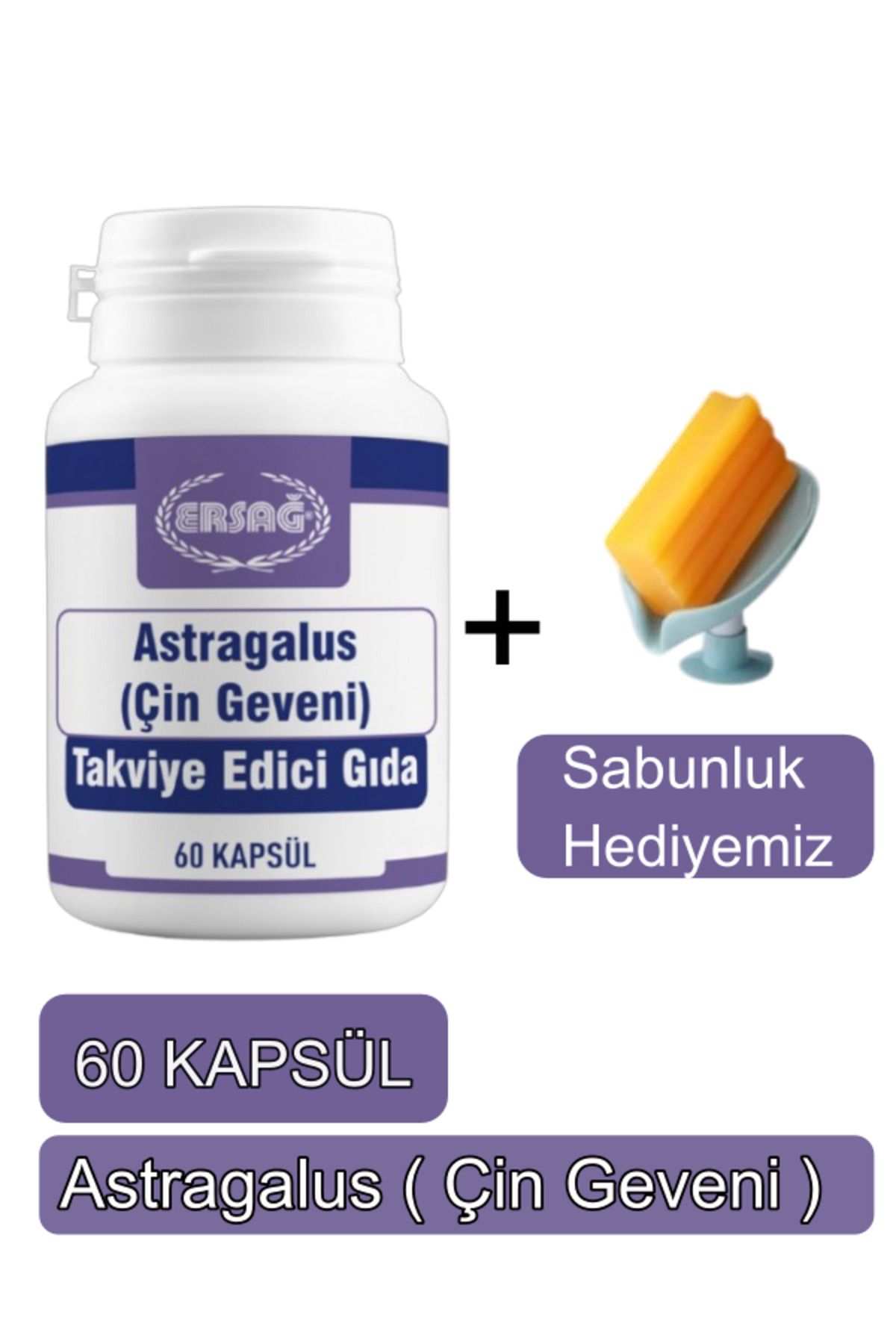Ersağ Astragalus (Çin Geveni) Takviye Edici Gıda - Sabunluk Hediyemiz 2019-27