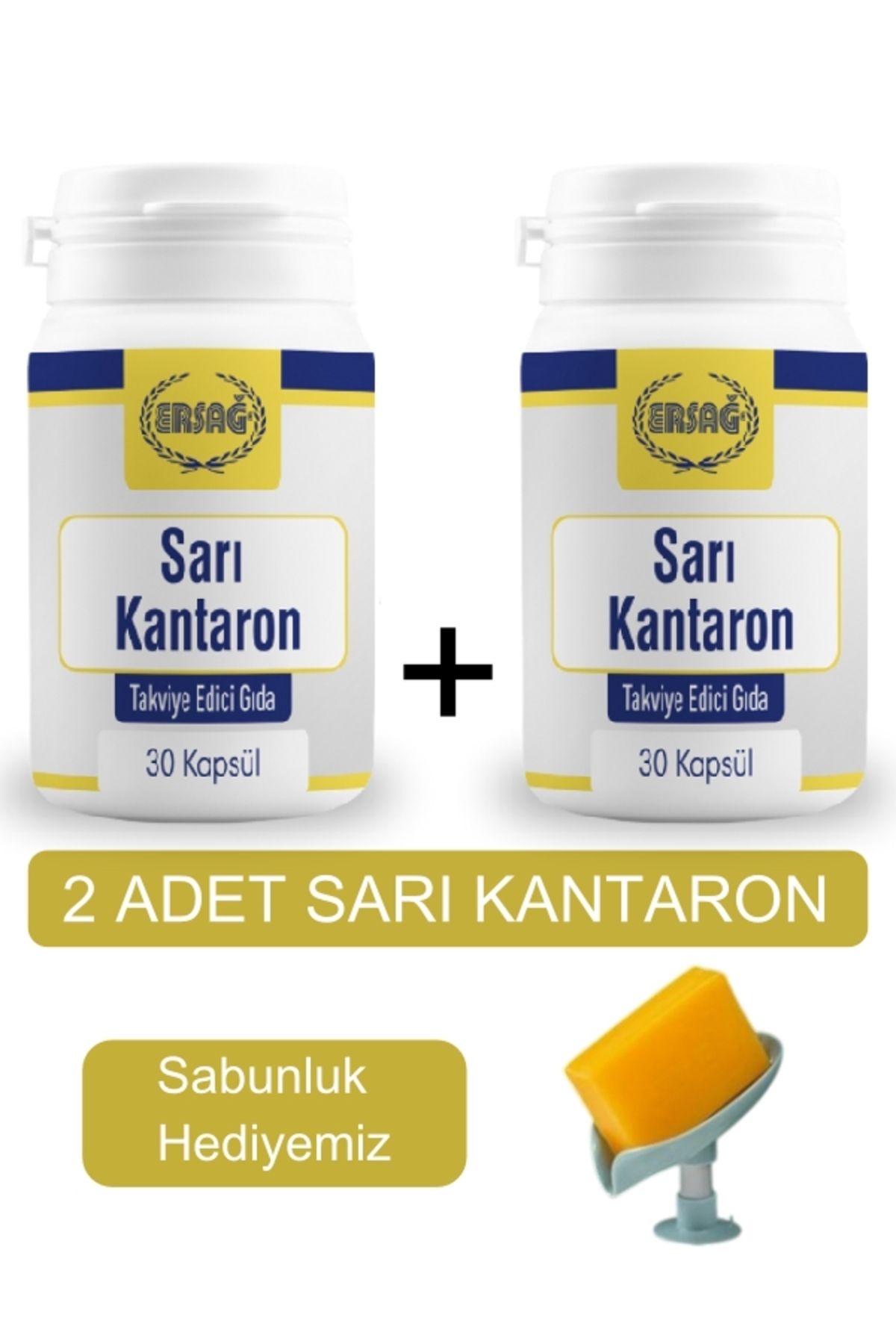 Ersağ Sarı Kantaron (2 Kutu ) - Sabunluk Hediyemiz 2008-37