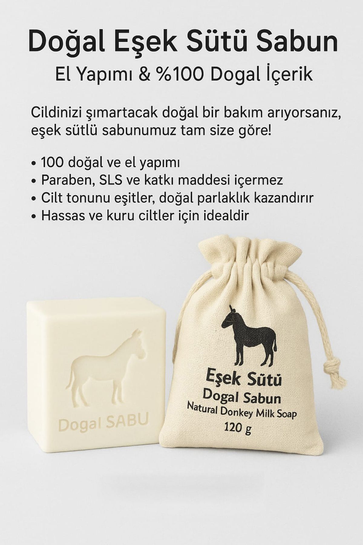 Esintili yaşam Eşek Sütü Sabunu
