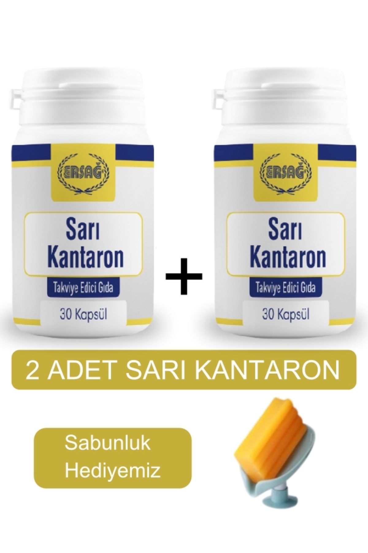 Ersağ Sarı Kantaron (2 Kutu ) - Sabunluk Hediyemiz 2008-38