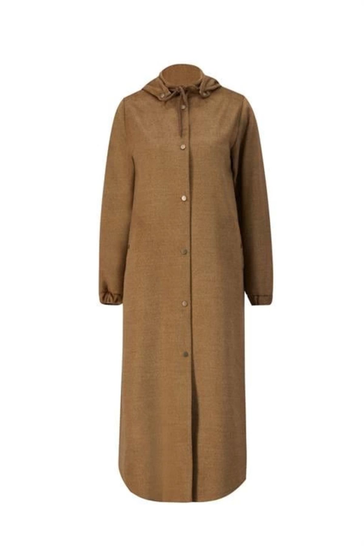 aradimtaradim Armine Kapüşonlu Manto 24KH8111 Camel