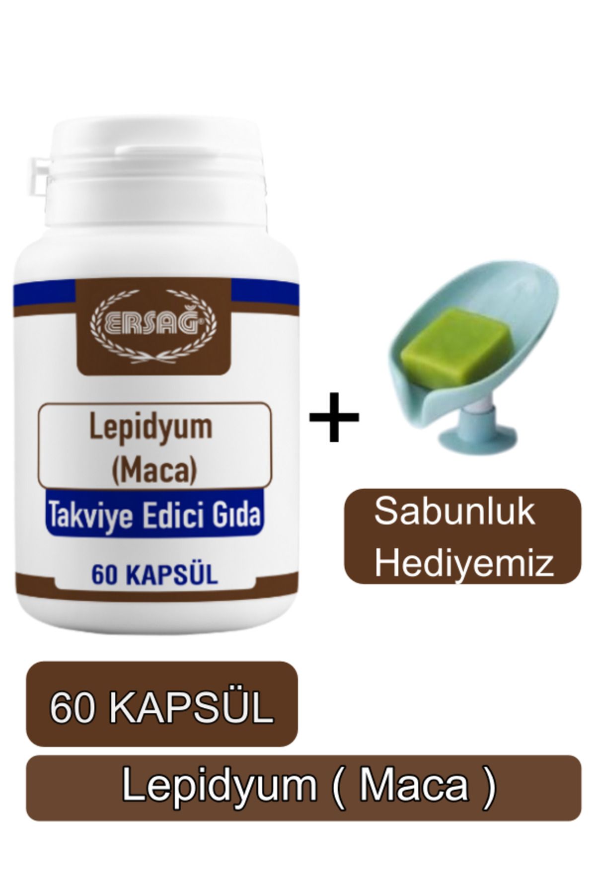 Ersağ Lepidyum (Maca) Gıda Takviyesi - Sabunluk Hediyemiz 2006 - 28