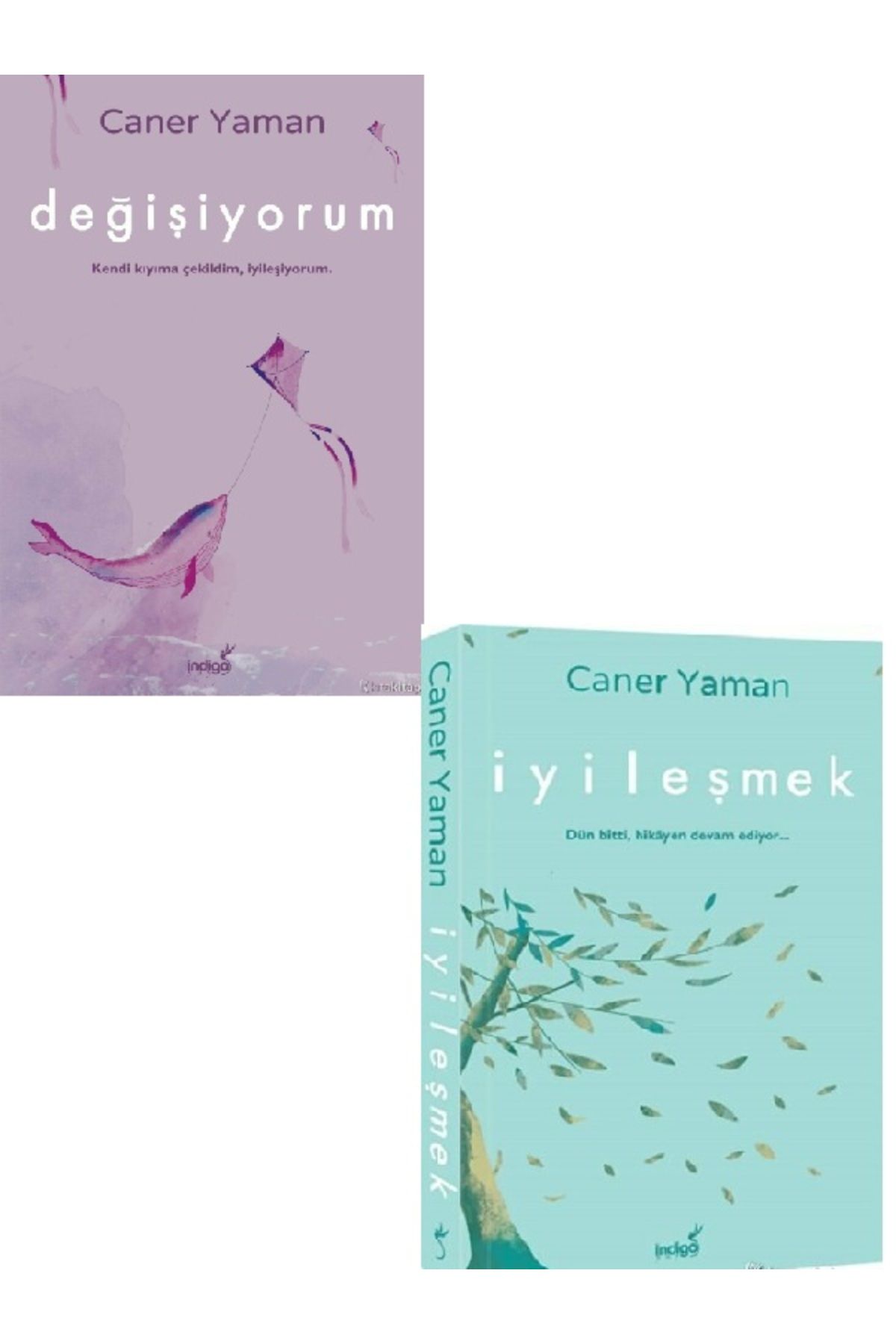 Destek Yayınları Değişiyorum - İyileşmek - Caner Yaman 2 KİTAP SET ( ÜCRETSİZ KARGO )