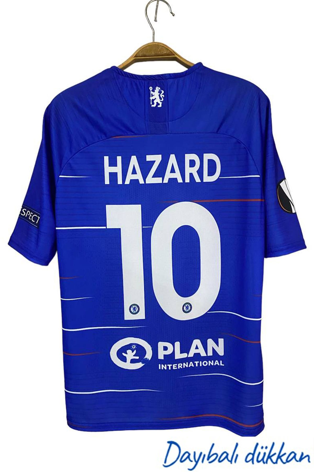 DAYIBALI DÜKKAN DAYIBALI CHE Eden Hazard 2019/20 Kısa Kol Avrupa Ligi Final Forması
