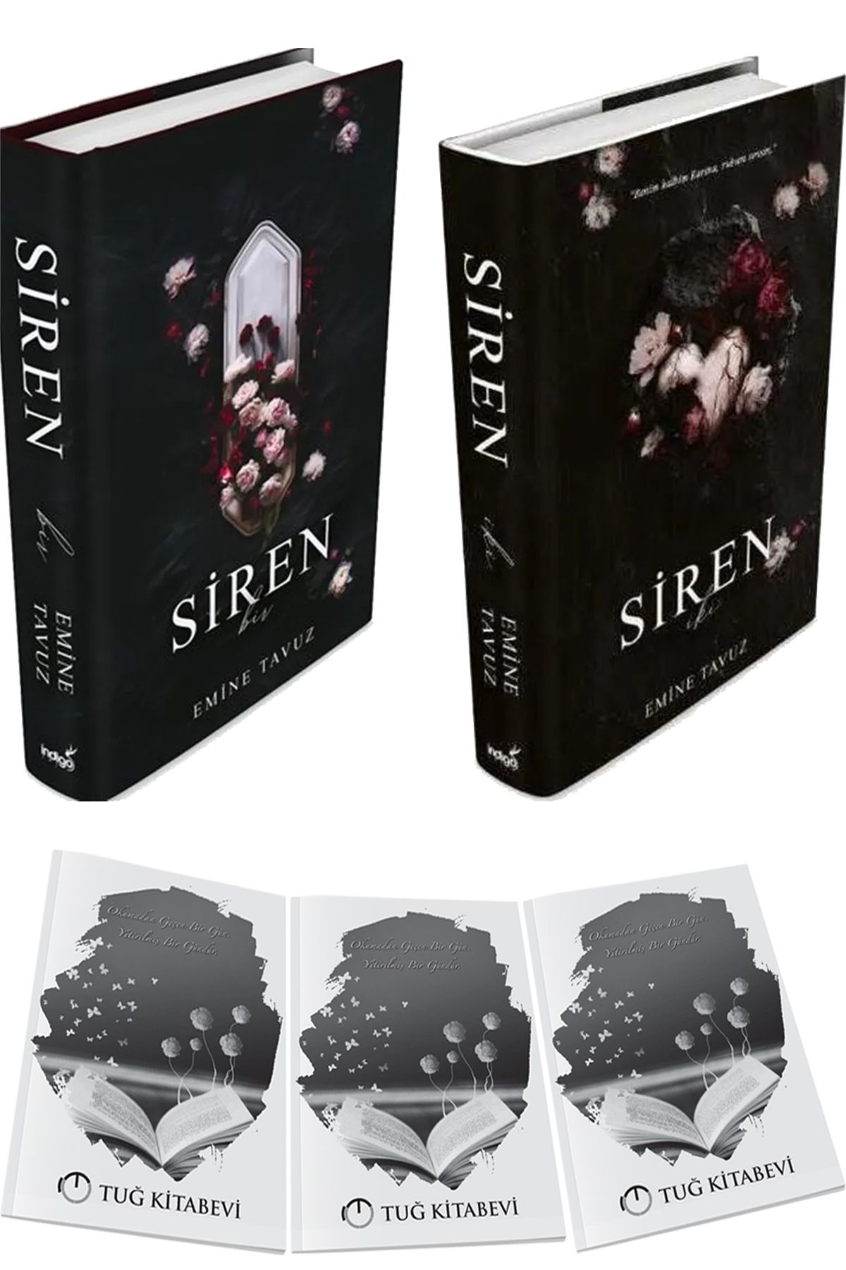 İndigo Kitap Siren 1 Siren 2 Emine Tavuz Ciltli 2 Roman + Hediyeli