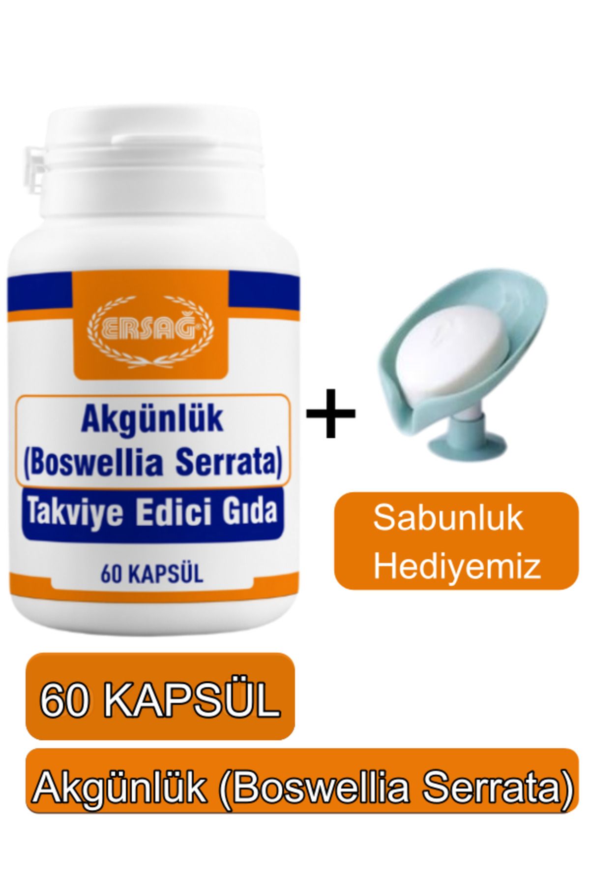 Ersağ Akgünlük (BOSWELLİA SERRATA) Takviye Edici Gıda - Sabunluk Hediyemiz 2014-01