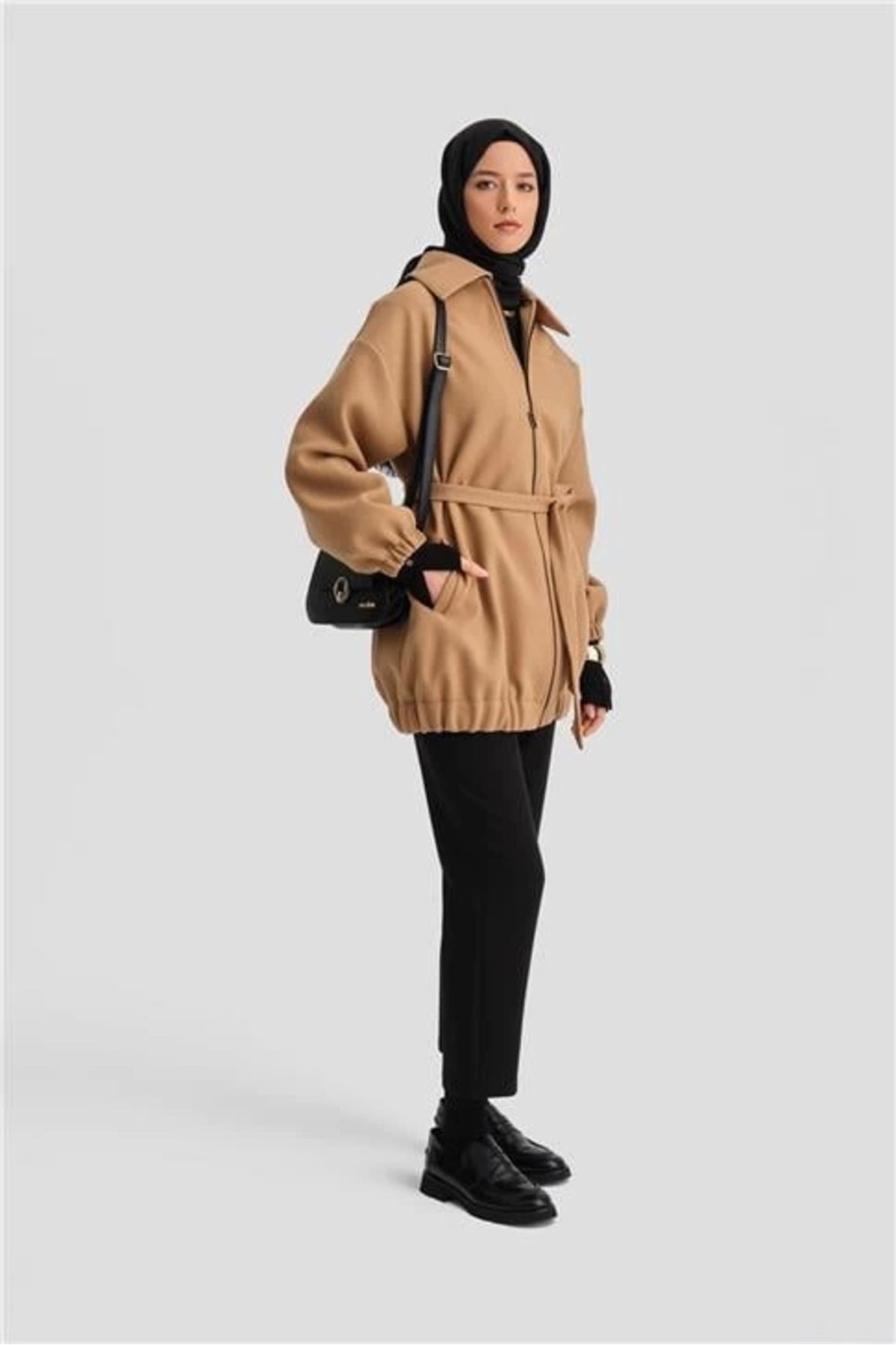 aradimtaradim Armine Bomber Ceket 24K5709 Camel