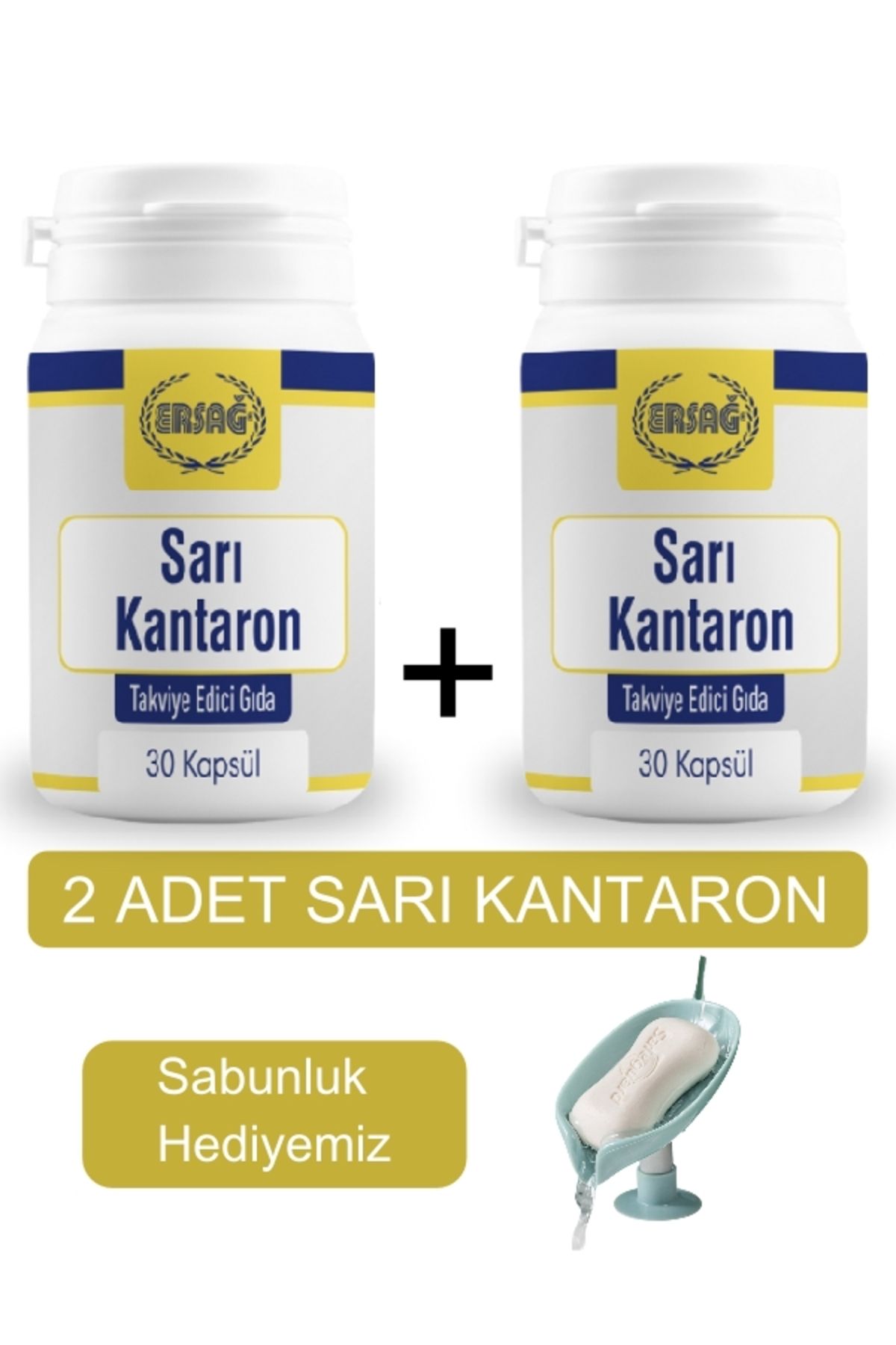 Ersağ Sarı Kantaron (2 Kutu ) - Sabunluk Hediyemiz 2008-34
