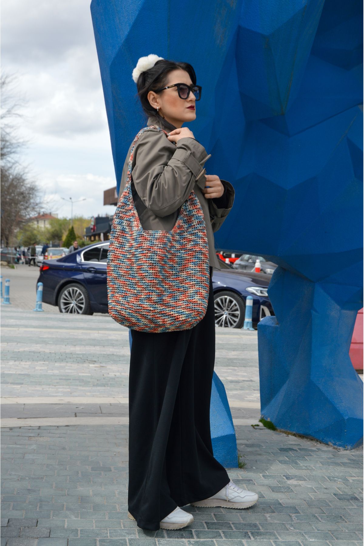 Nova and co Premium Rafya Tote Çanta