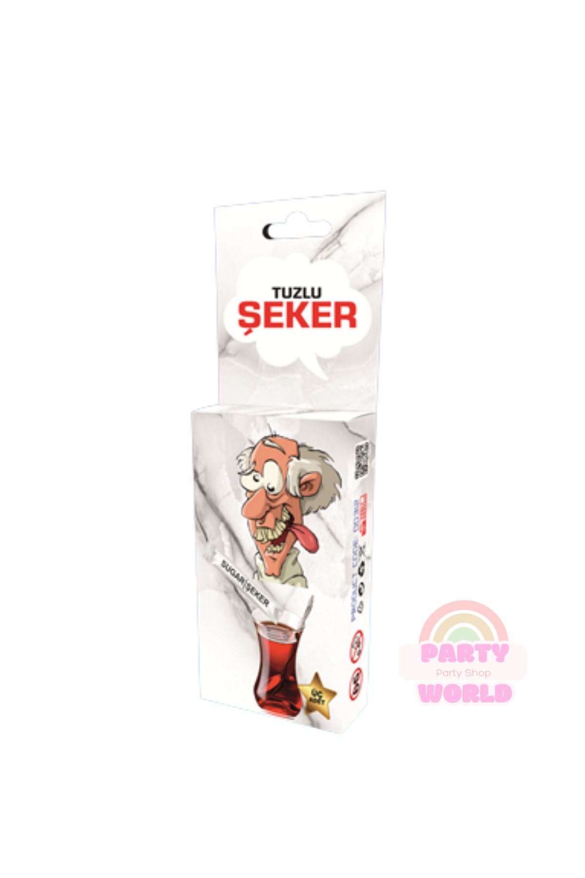 party world Tuzlu Şeker – Şaka Malzemesi (1 Adet)