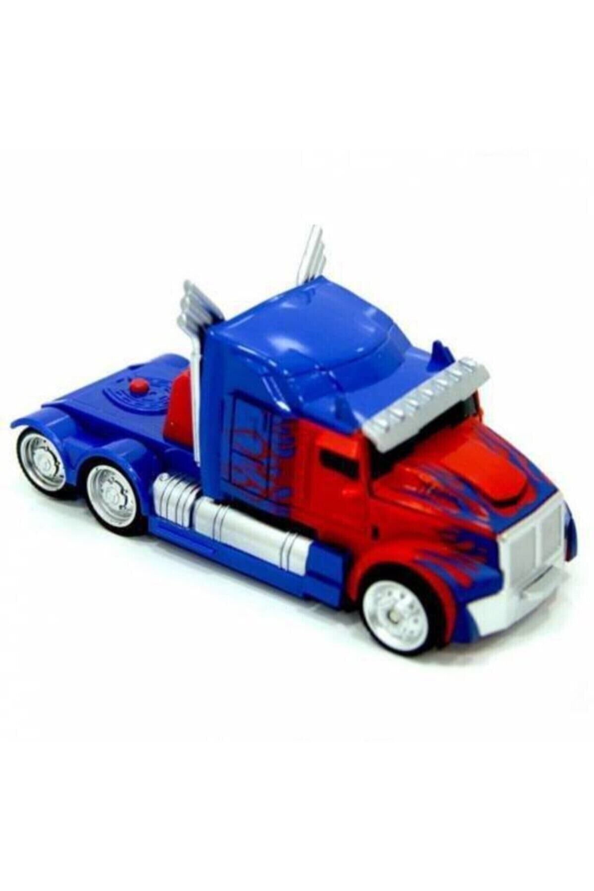 Ailenizin Oyuncakçısı-Transformers Transforming into One-Button Robot Optimus Pull and Drop Car 5