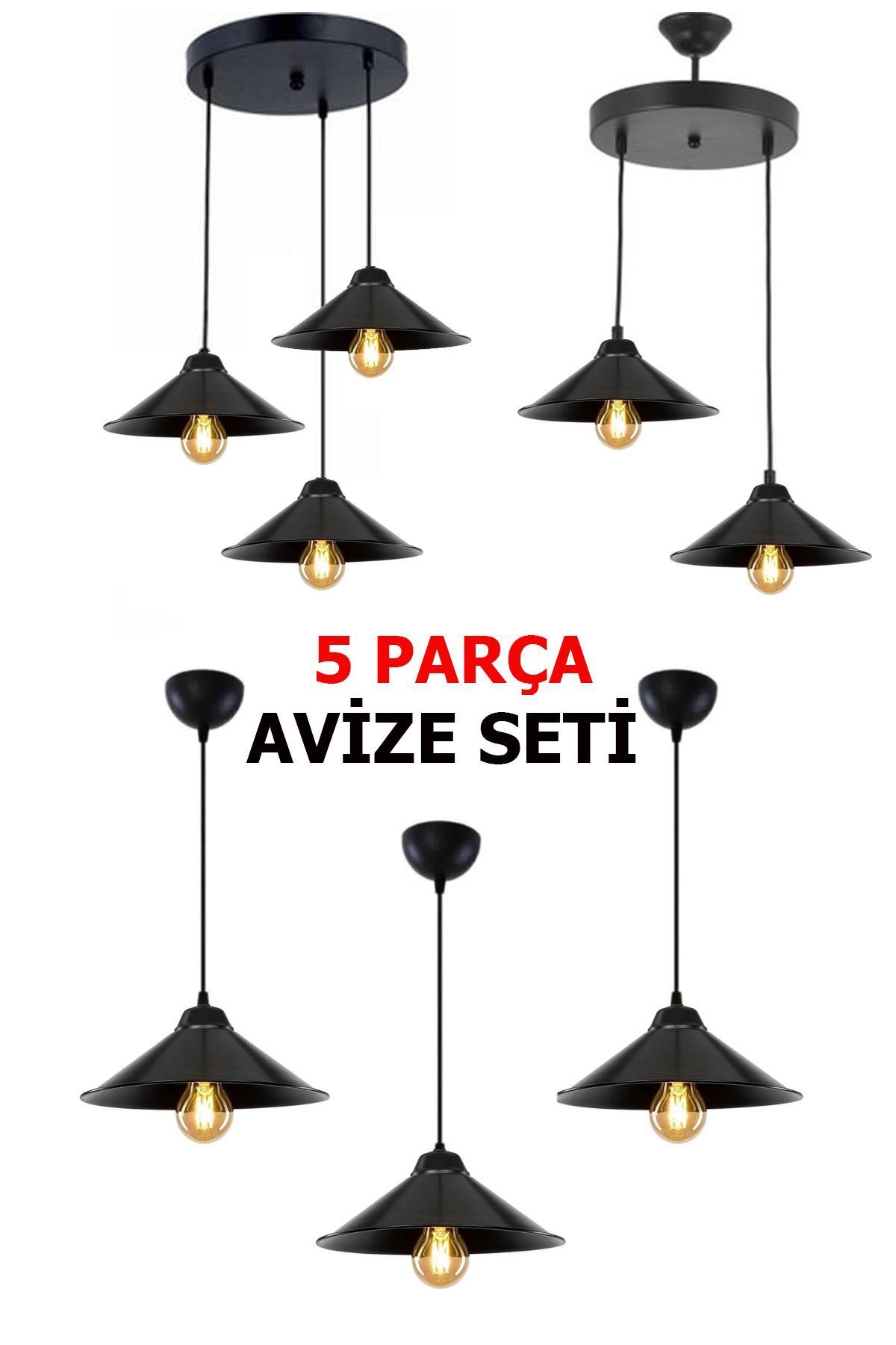 Avize AVİZE SETİ JAPON BAŞLIK MODERN SALON YATAK ODASI MUTFAK GİRİŞ HOL 3LÜ 2Lİ 3 ADET TEKLİ AVİZE