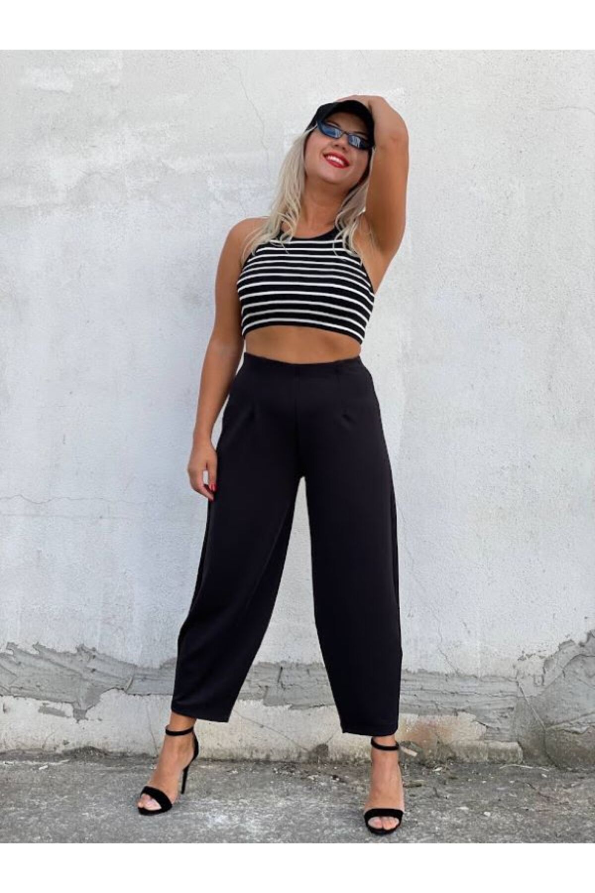 boutich LİKRALI BALON PANTOLON