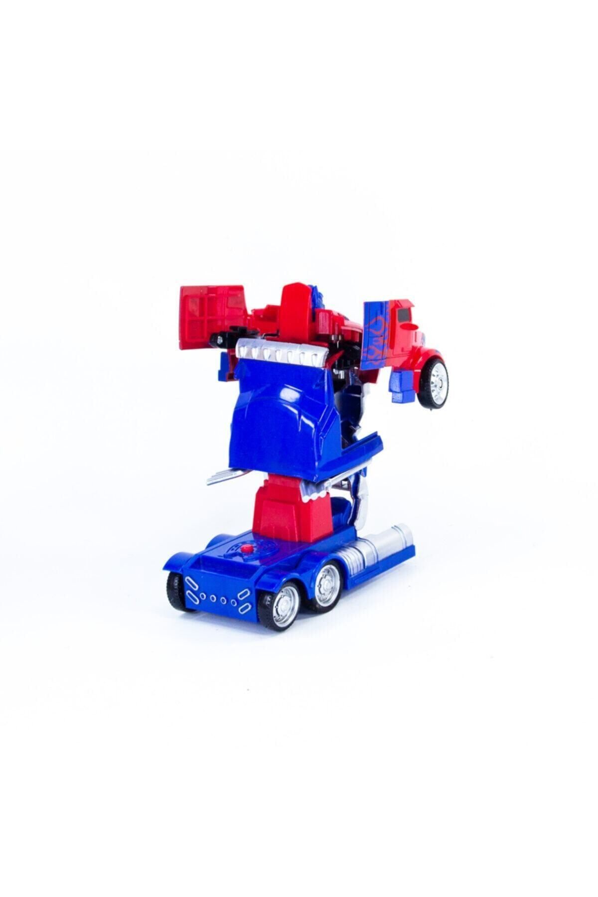 Ailenizin Oyuncakçısı-Transformers Transforming into One-Button Robot Optimus Pull and Drop Car 6