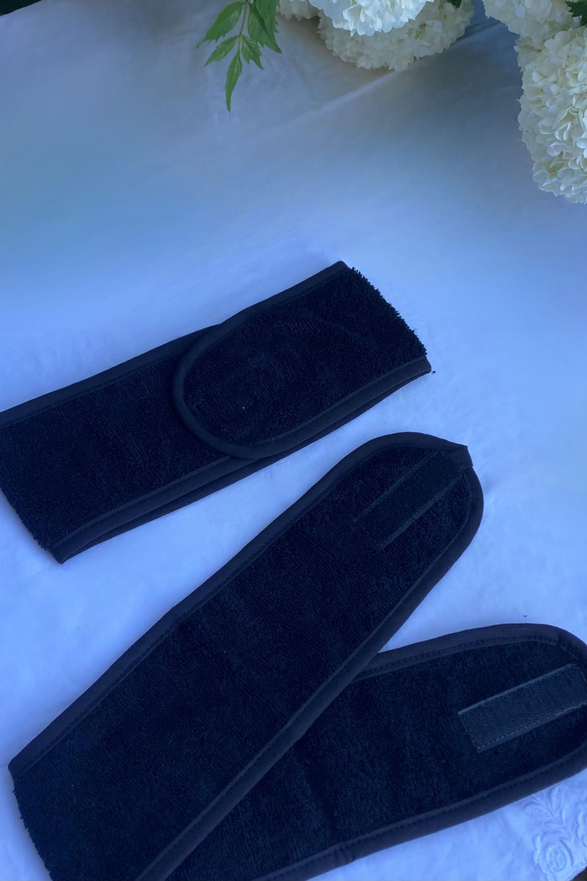 Mokita Home Saç Bandı 2li Set Sporcu Bandana Havlu Kadın & Erkek Makyaj Yoga Spa Cırt Bant Biyeli