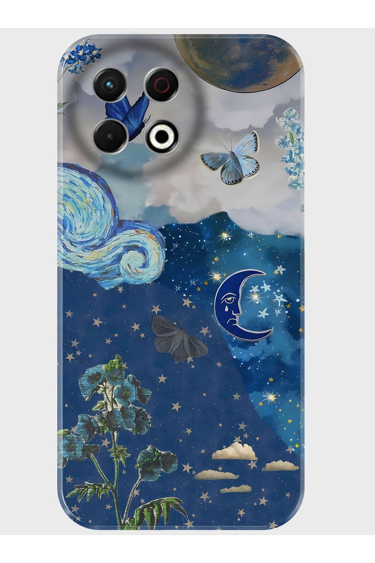 Activist Tecno Spark 30 Pro Kılıf Baskılı Silikon Kapak - 35
