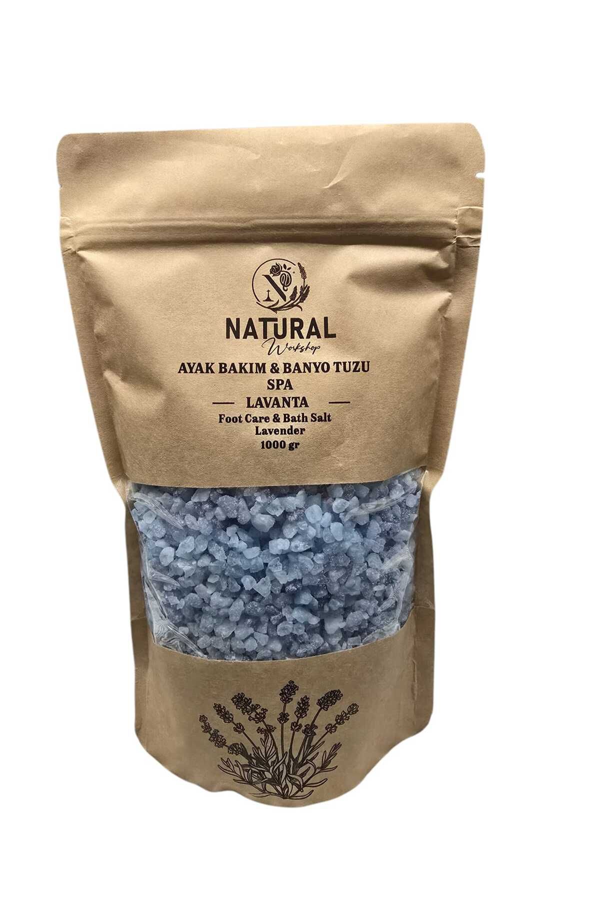 Gülsarayı NATURAL AYAK BAKIM VE BANYO TUZU LAVANTA 1000 GR