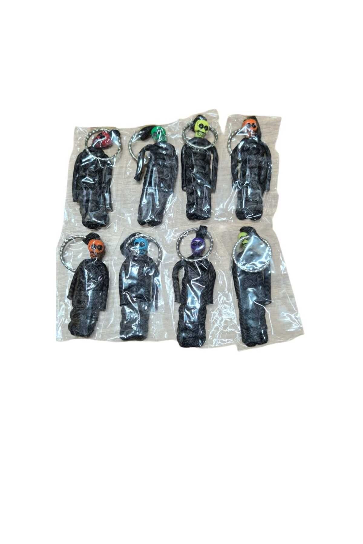 moonparacord Paracord Kafatası Anahtarlık 2 Adet