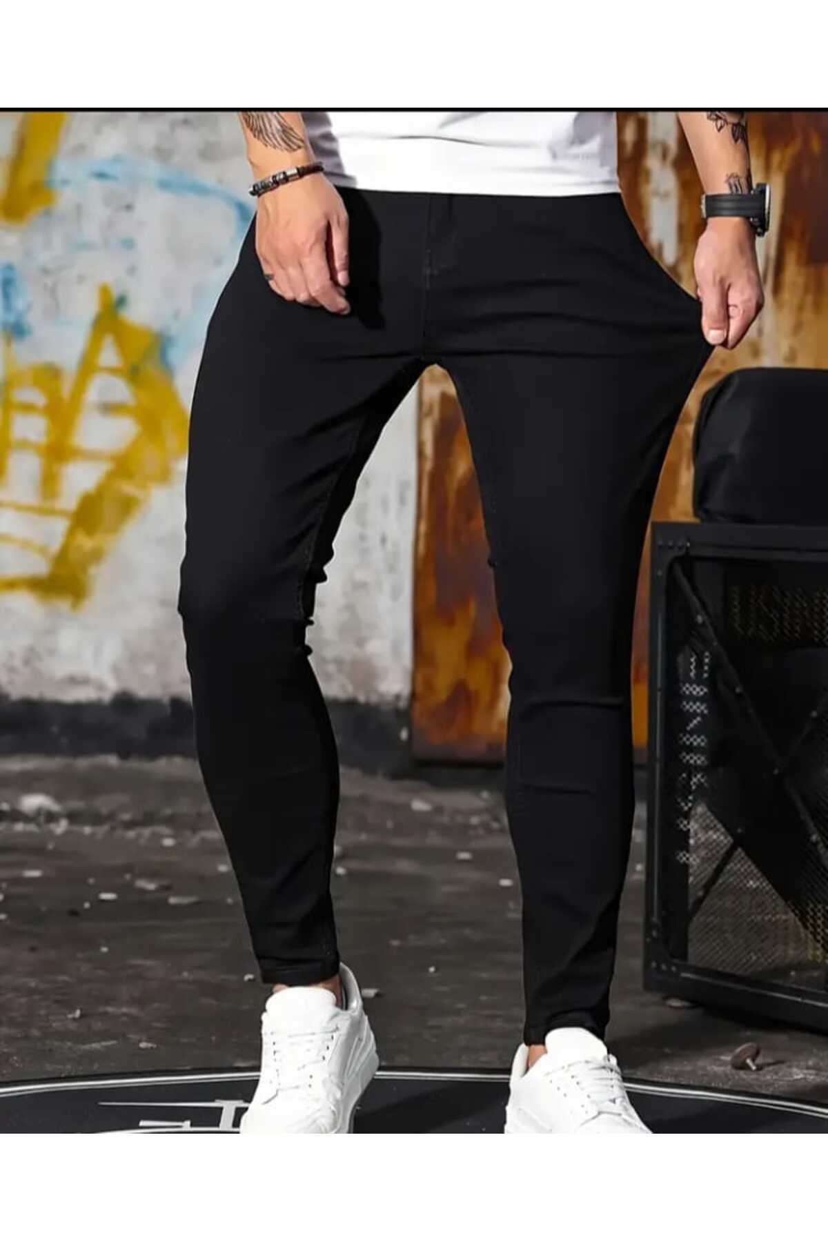 KING SEZAR-Men's Slim Fit Lycra Jeans Jeans Men's Jeans 3