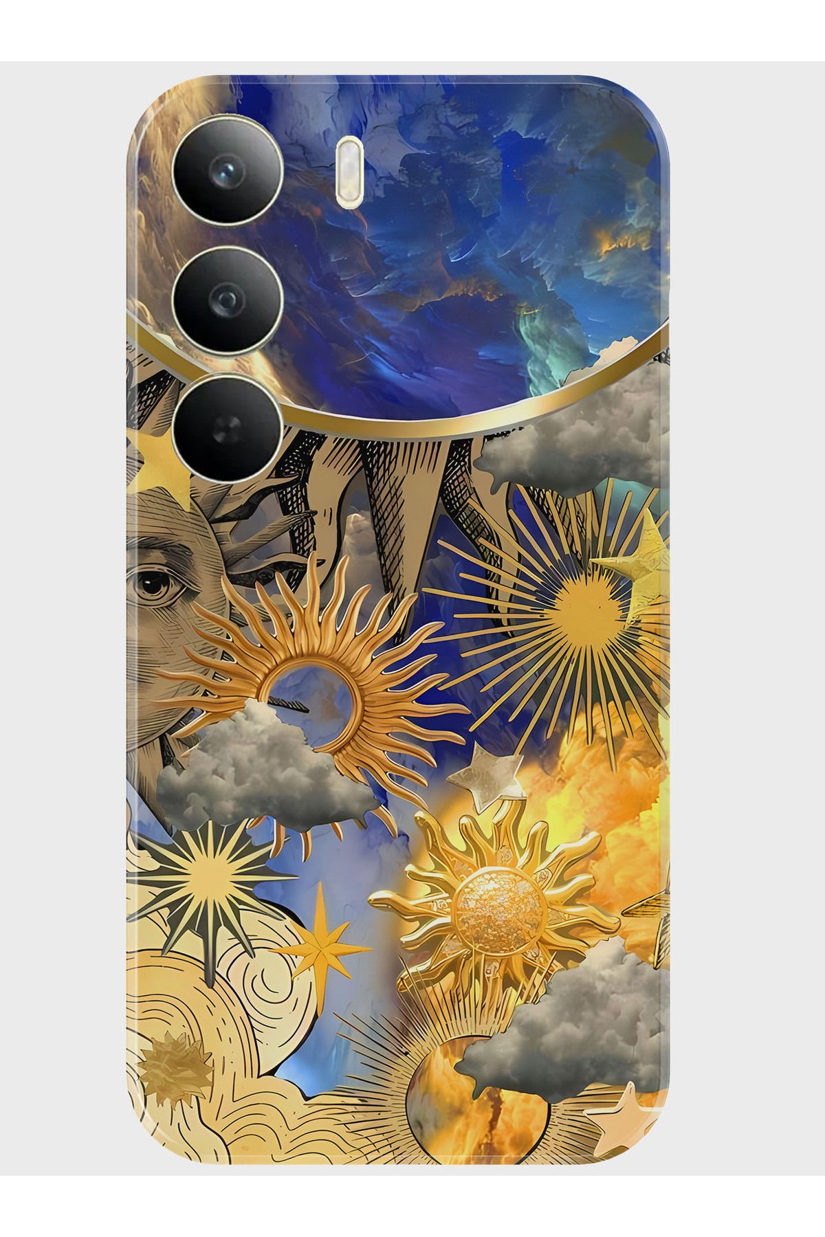 Activist Tecno Camon 40 4G Kılıf Baskılı Silikon Kapak - 37