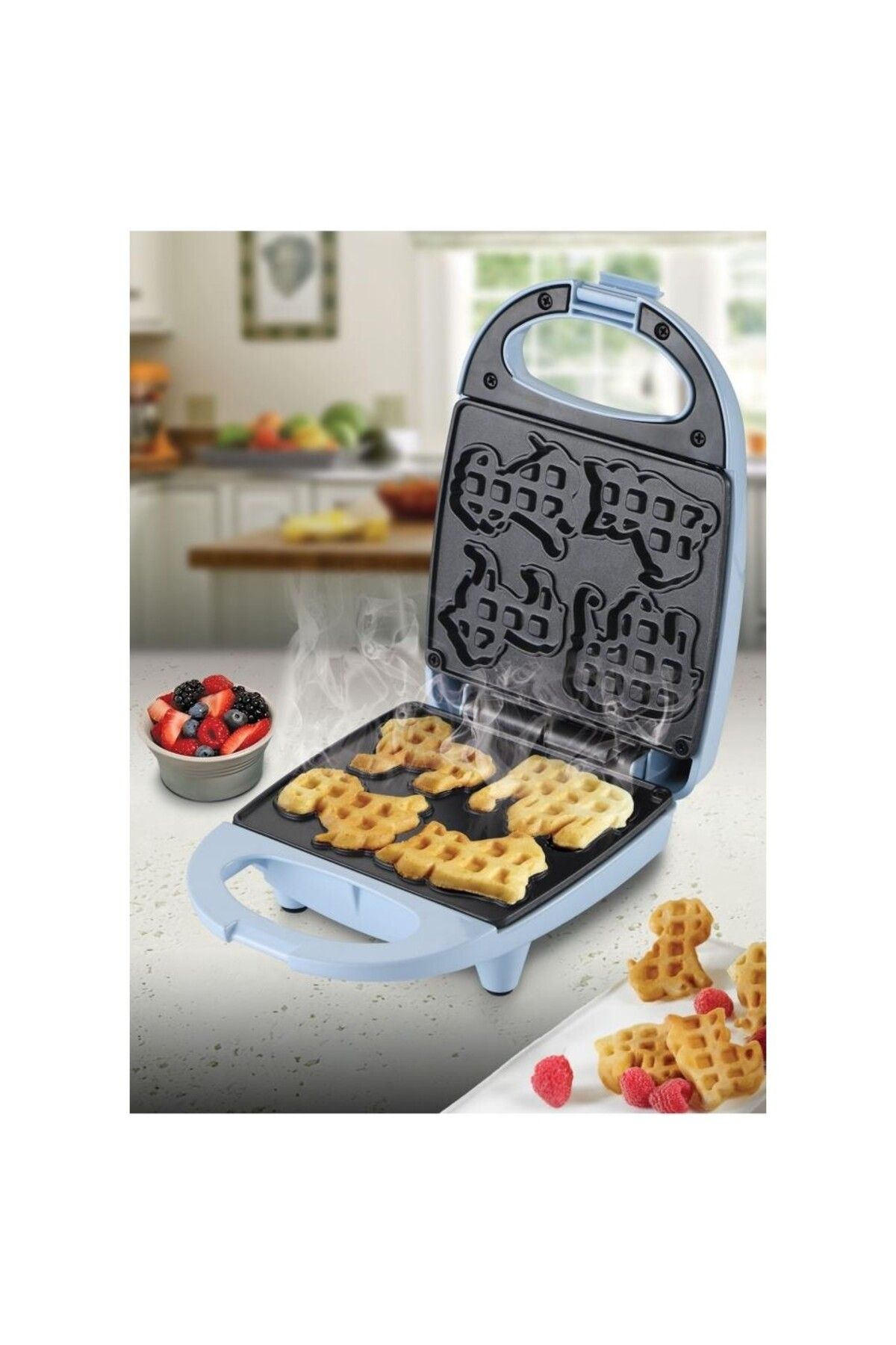 Kivi KSM-2407 Waffle Makinesi Mavi