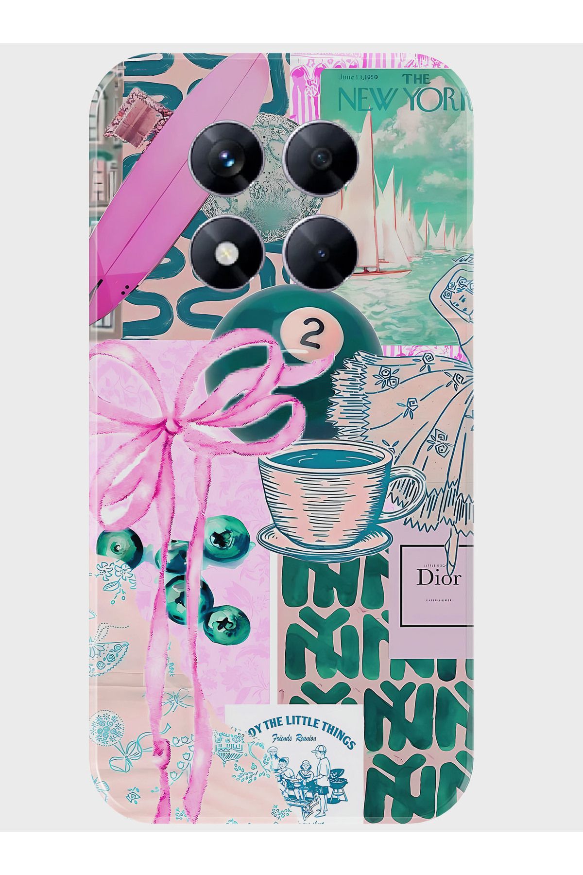 Activist Xiaomi Redmi Note 14 Pro Plus Kılıf Baskılı Silikon Kapak - 24