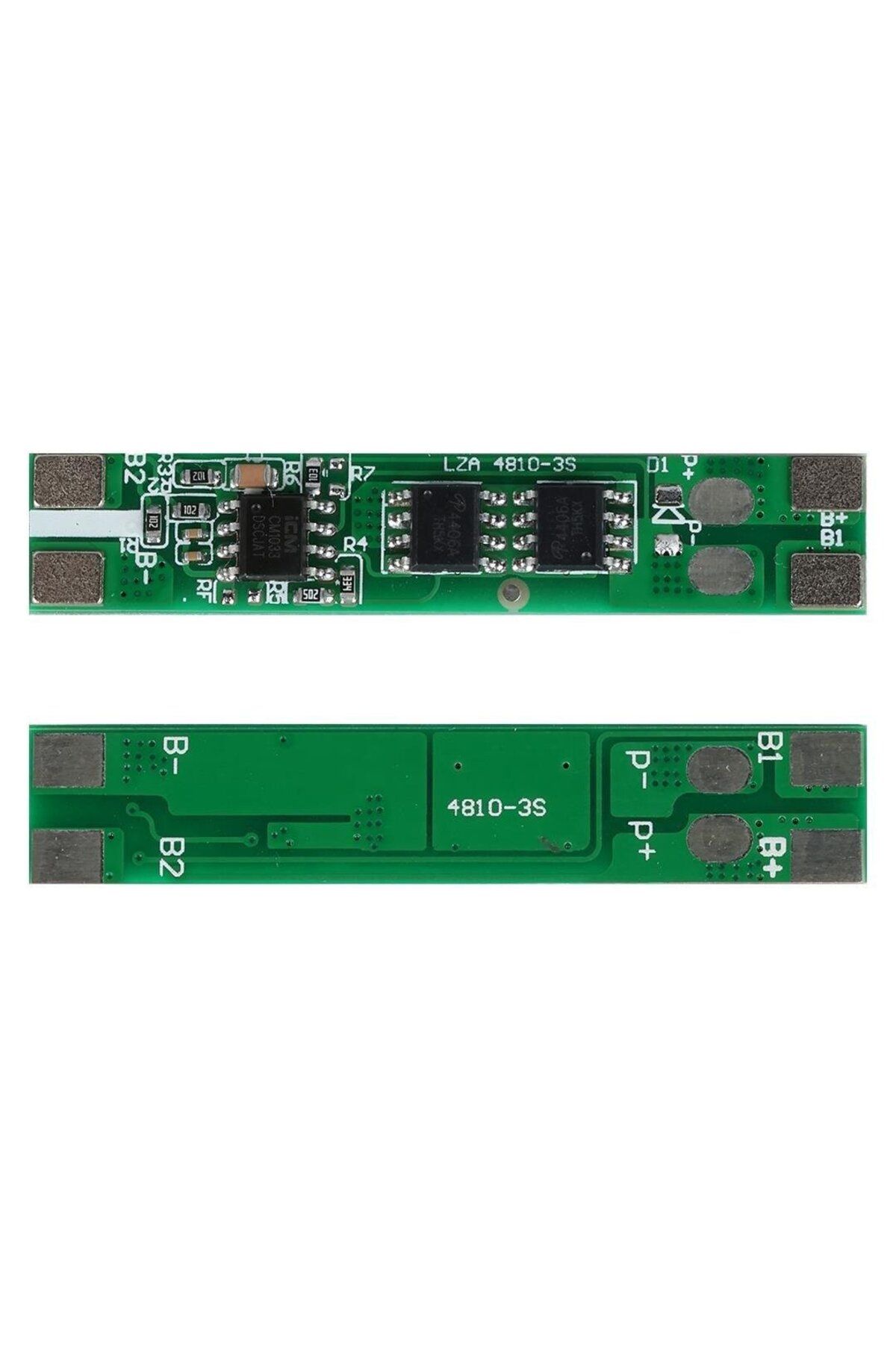 Powermaster Weko BMS-6751 3S 5A Matkap BMS Devresi Lityum Batarya 11.1V/12.6V Şarj Modülü