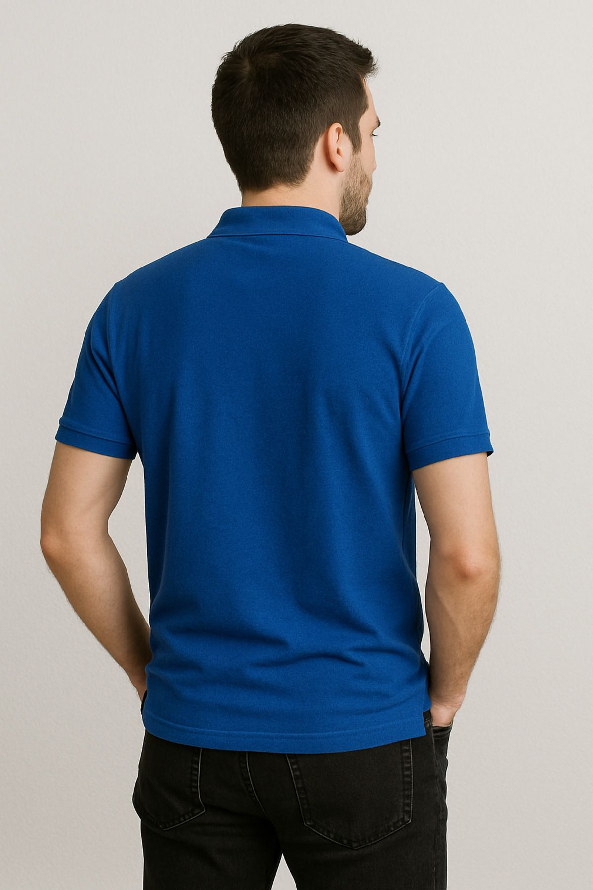 LeiraGYM Minimalist Tasarım Erkek Tişört – Polo Yaka