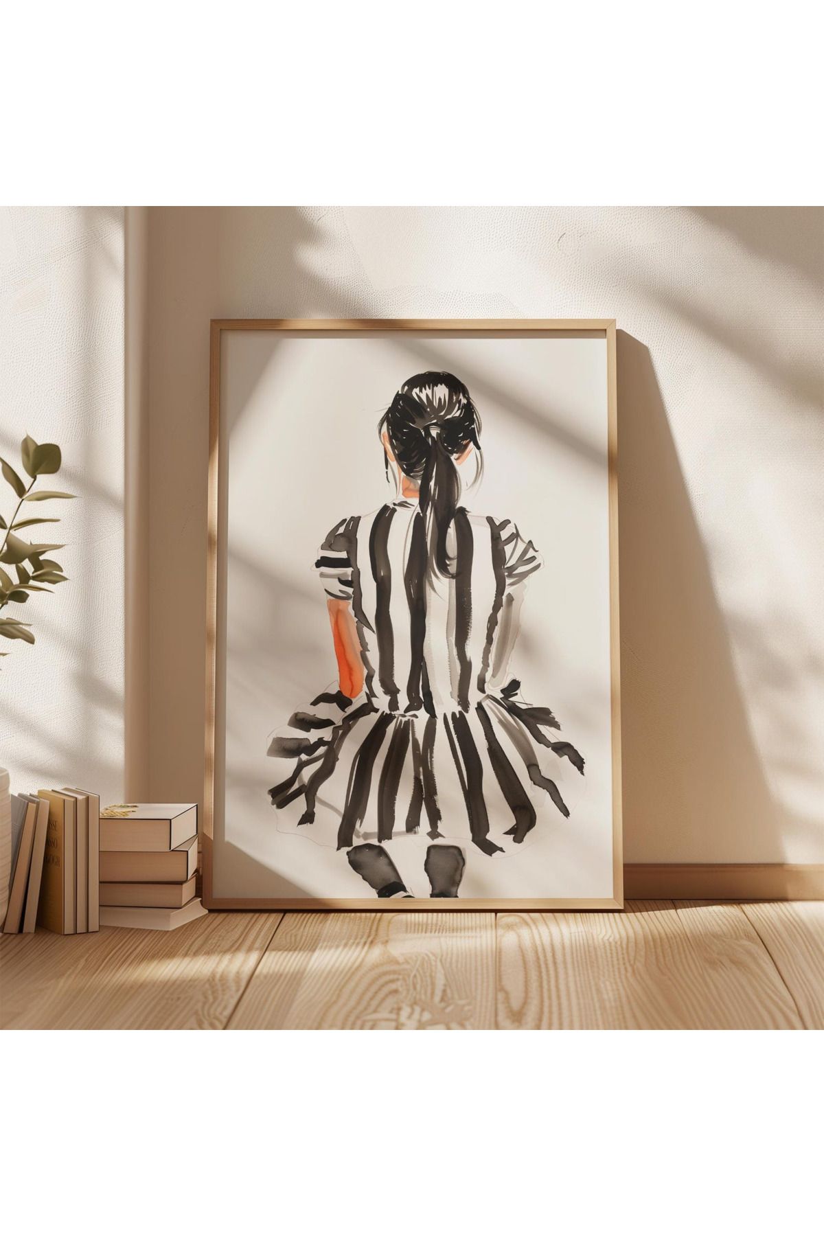 woodhomeworks tek parça salon ofis dekor tablo