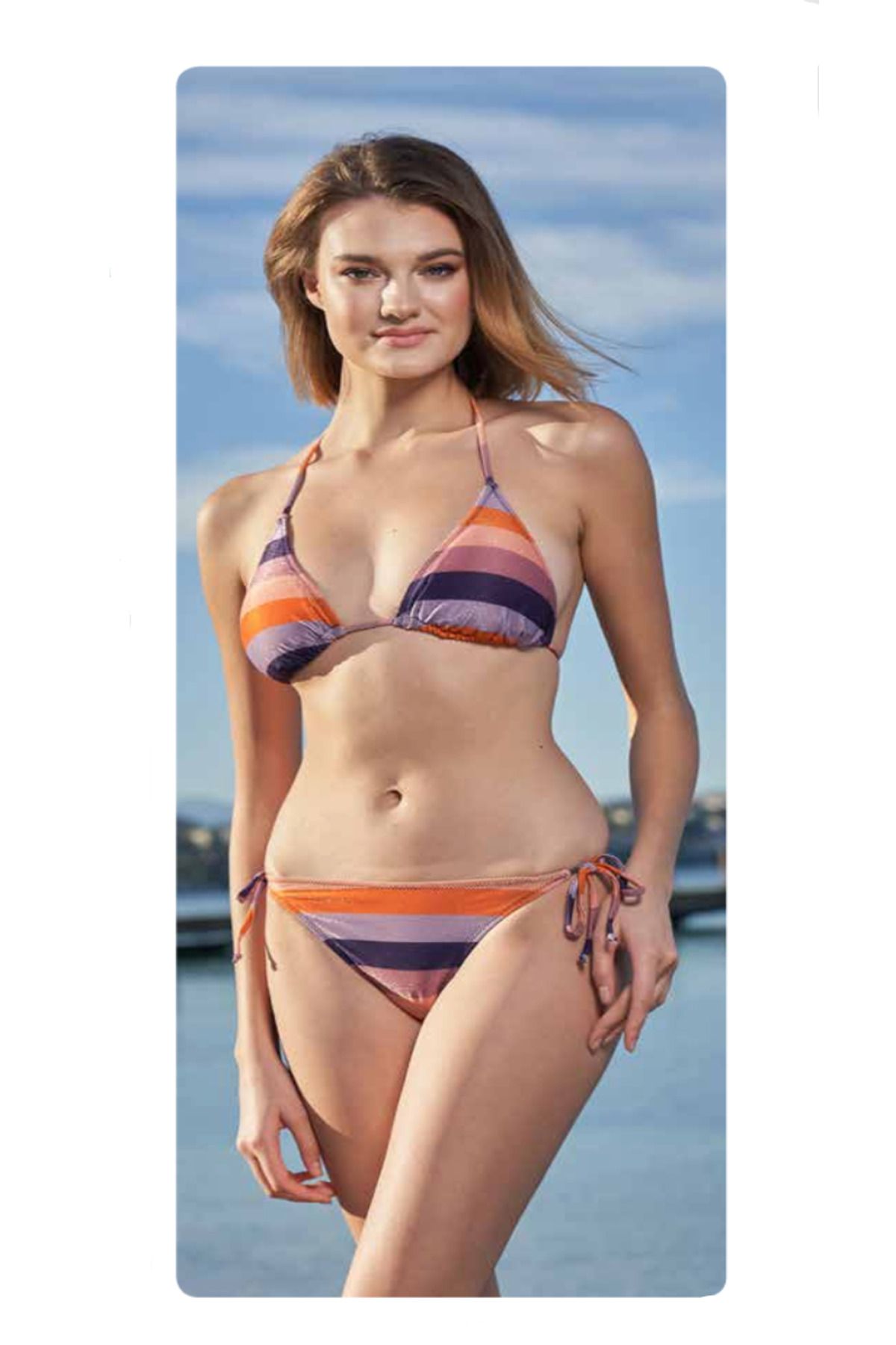 Fily İç Giyim ESTİVA Bağlamalı Bikini Takım
