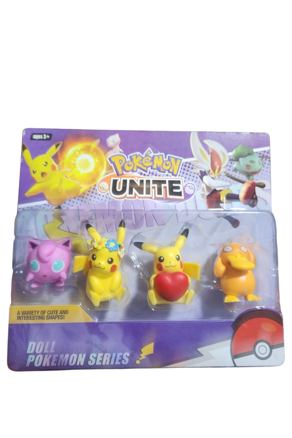 Ailenizin Oyuncakçısı 4'LU POKEMON PİKACHU FİGÜR OYUNCAK