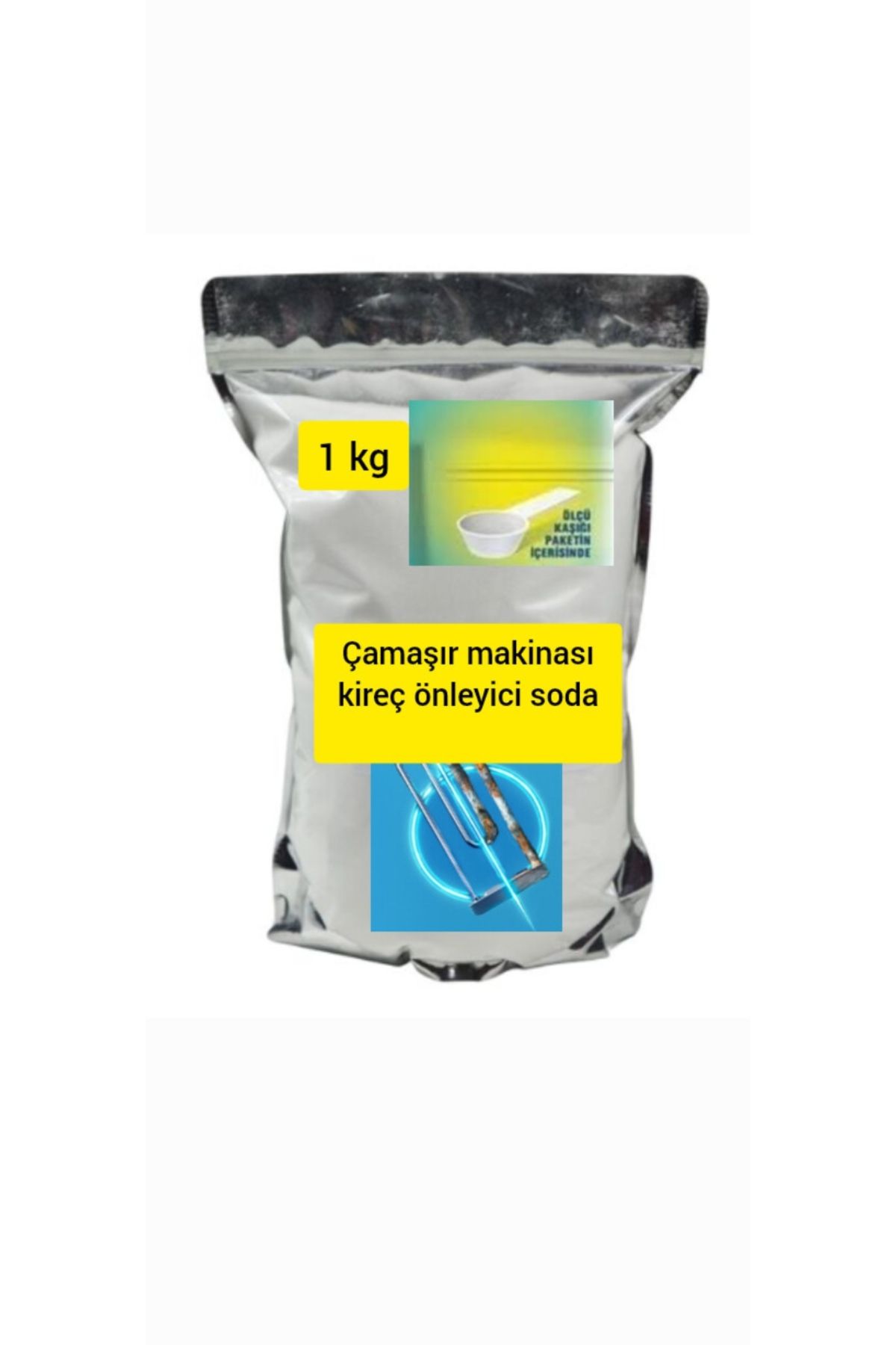 StadyumStore Çamaşır makinası kireç önleyici temizliyici sodası 1 kg