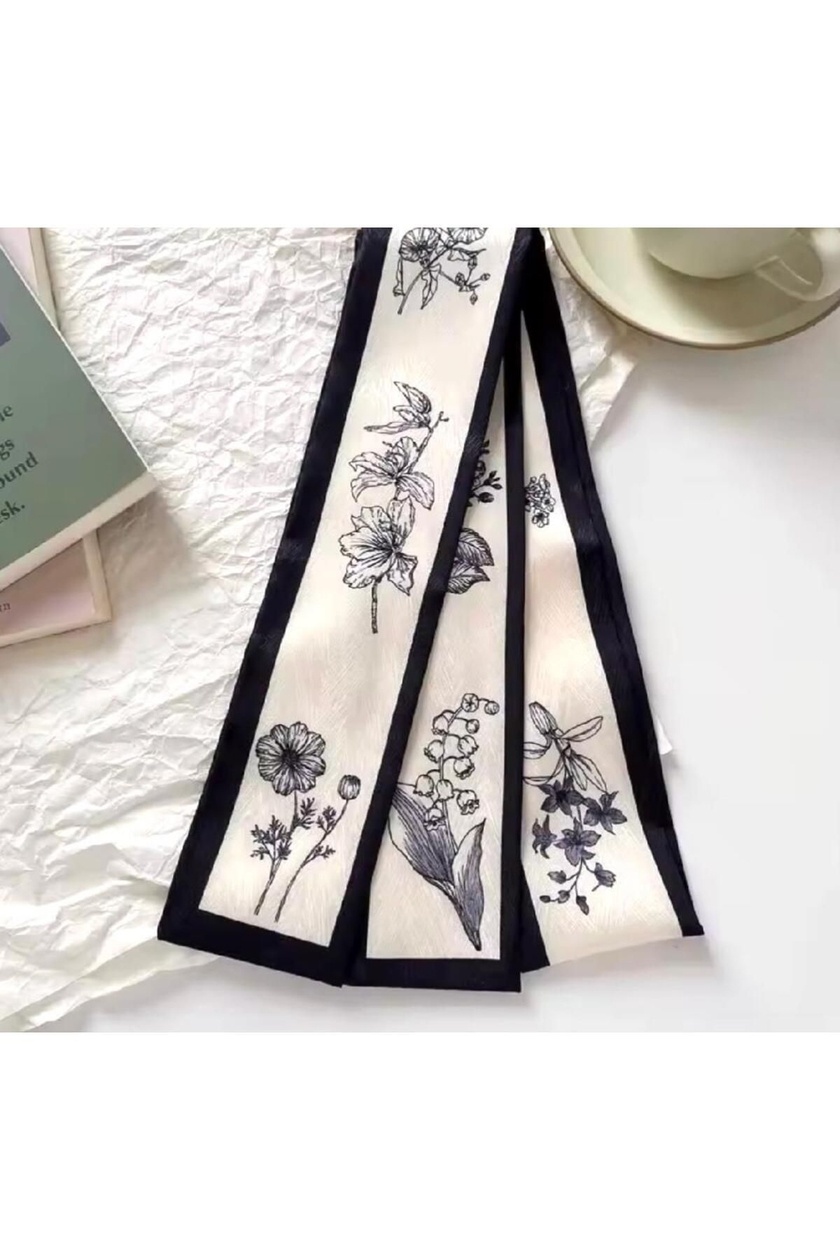 Venus Design Renkli Desenli Fular