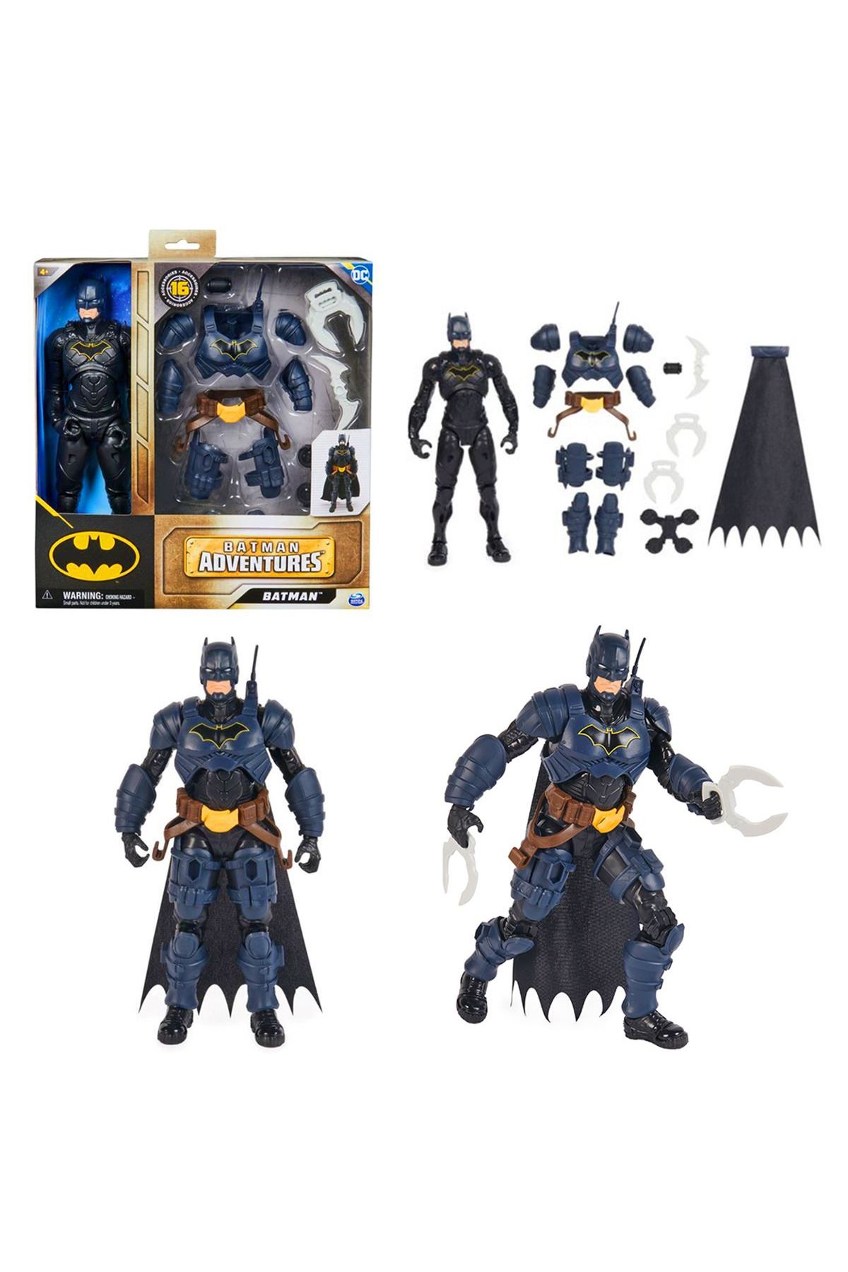Spin Masters ADVENTURES BATMAN BATMANIN MACERALARI FİGÜR SET 30 CM 4+