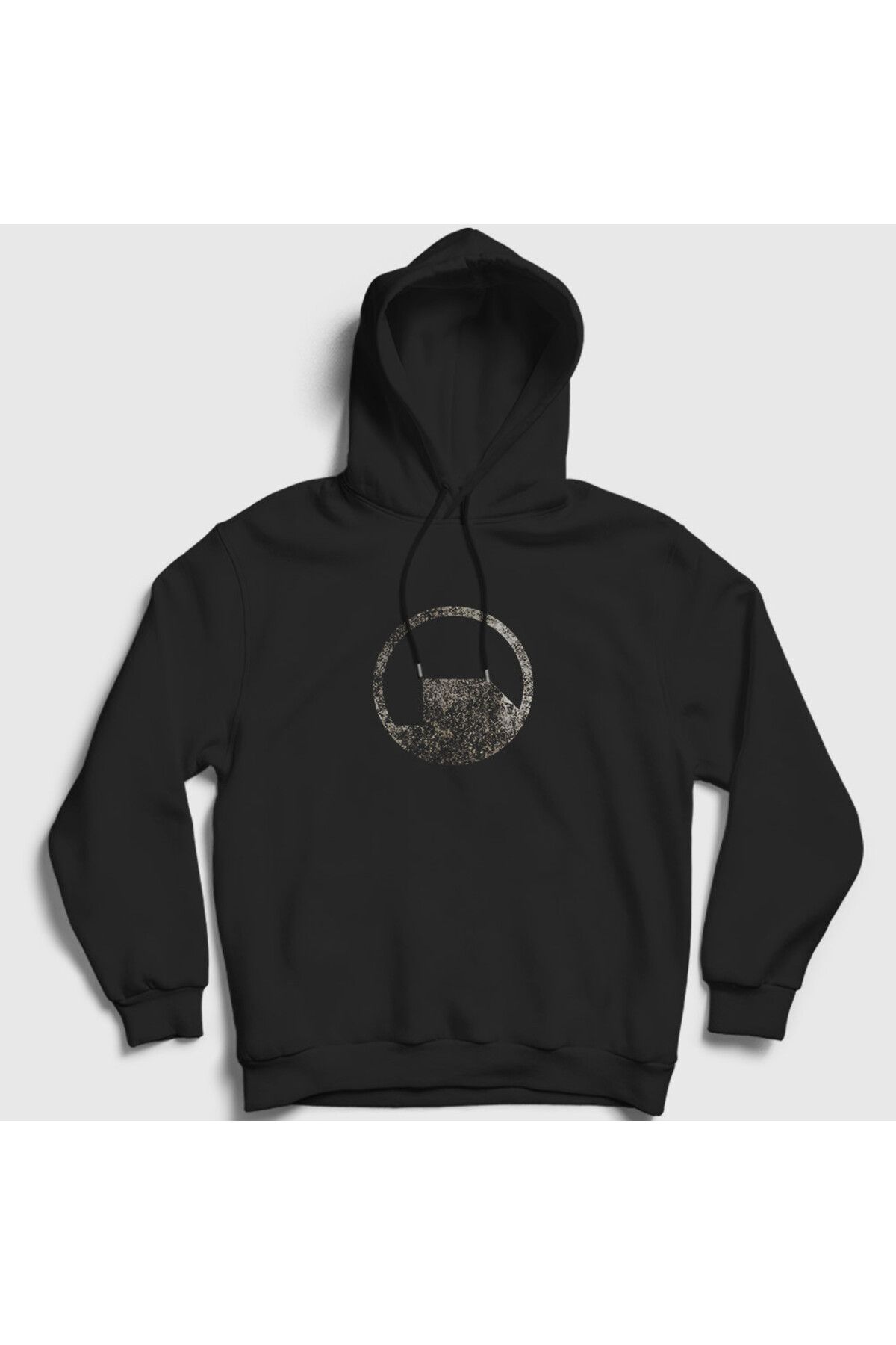 Presmono Unisex Siyah Logo Oyun Black Mesa Kapüşonlu Sweatshirt 544277tt