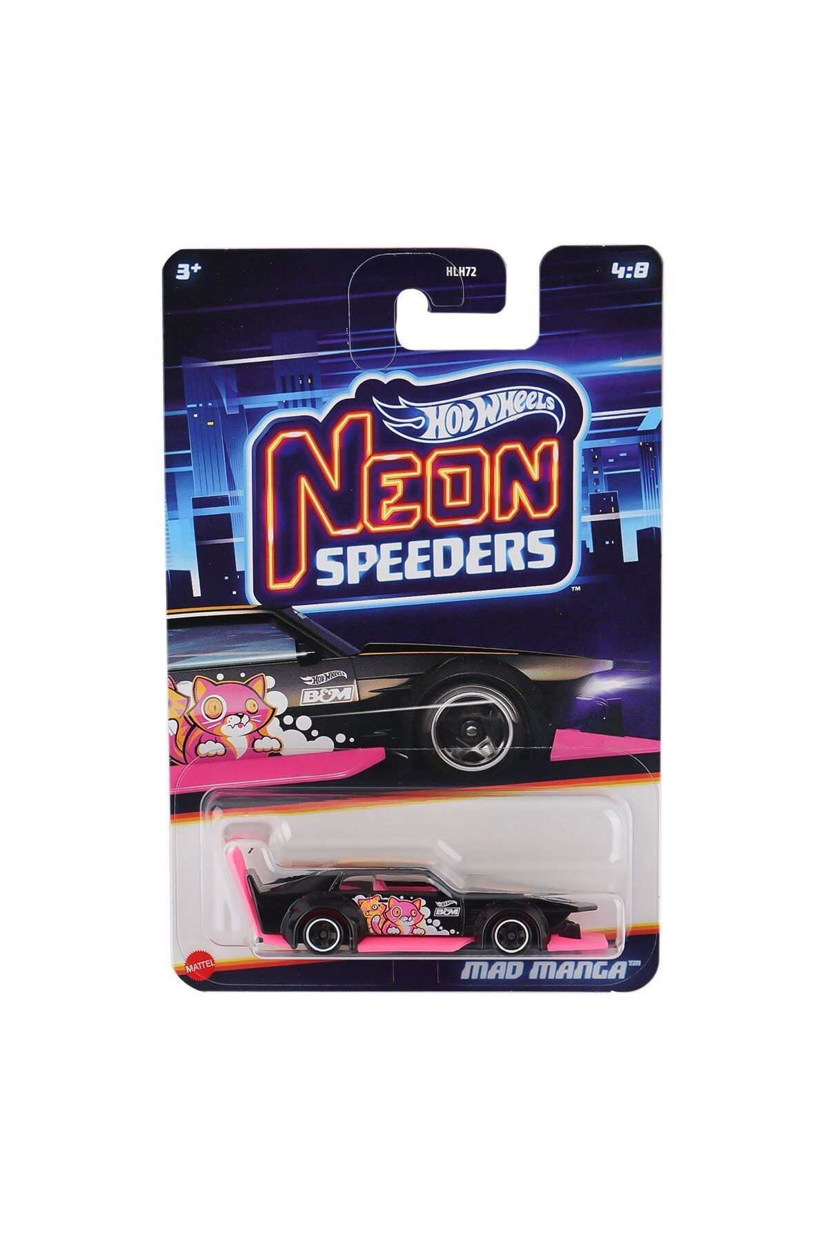 Easy Tedarik HLH72 Hot Wheels Neon Yarışlar Temalı Arabalar 10 adet koli ile satılır. Koli fiyatıdır.