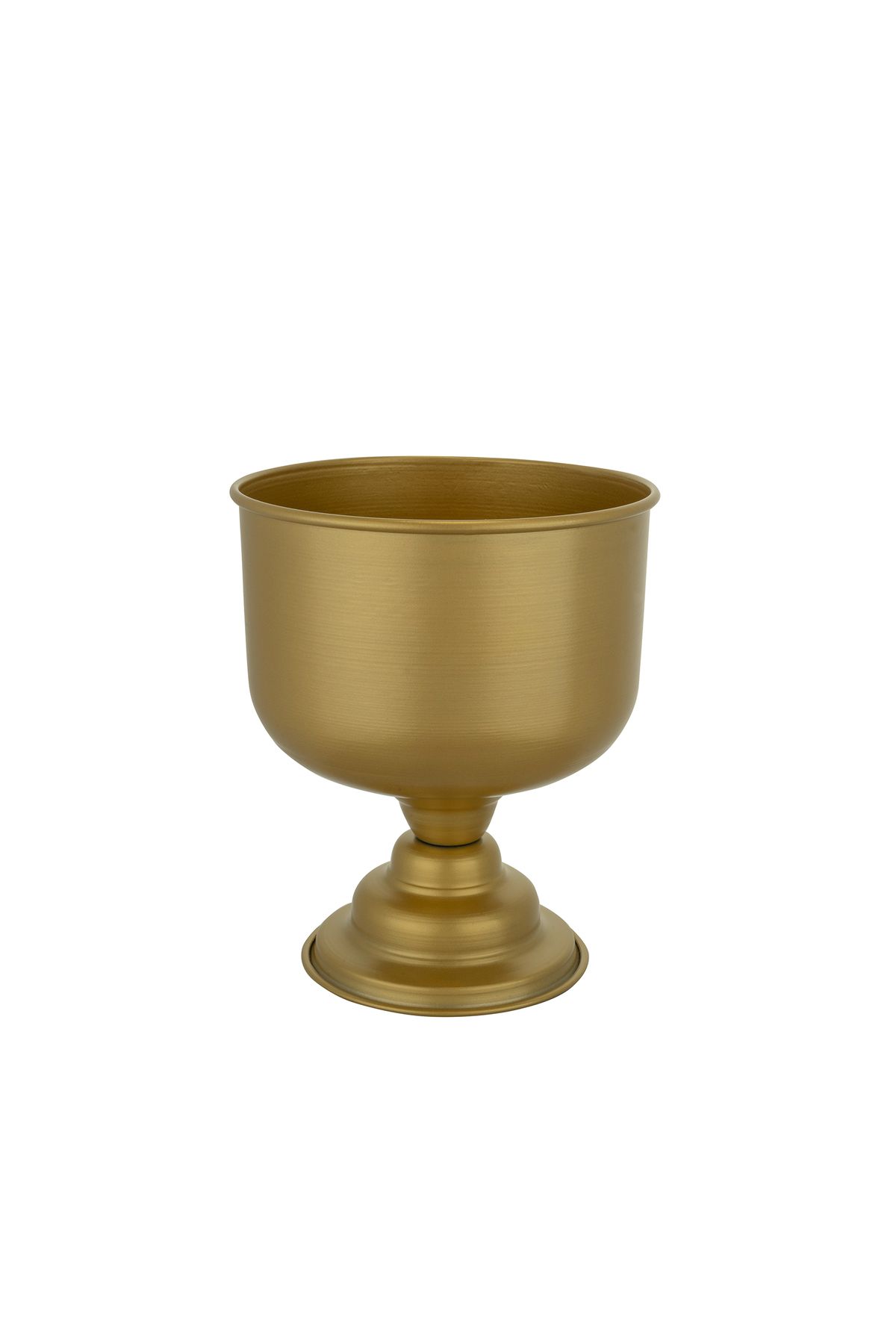 Mercan Metal Dekoratif Dekoratif Gold metal saksı