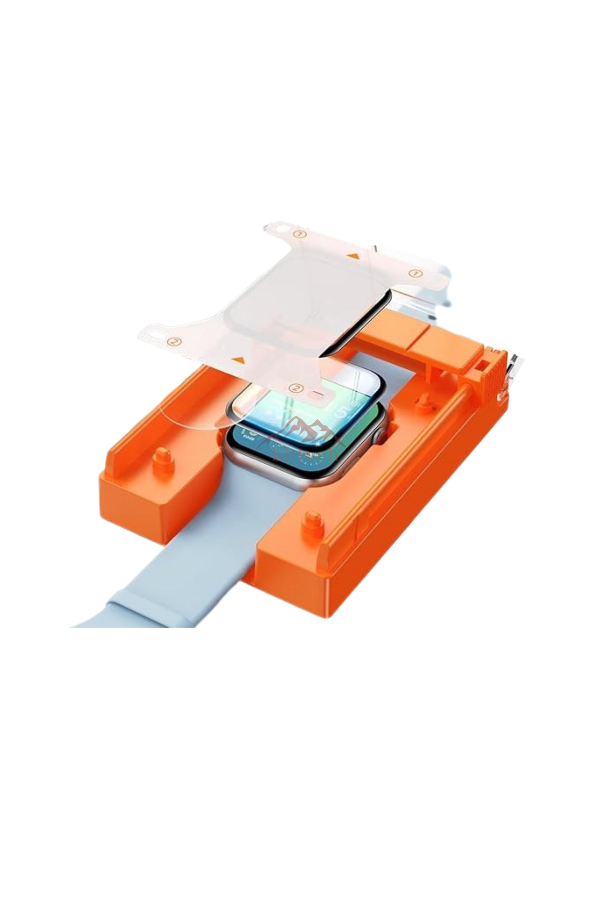 bbtech-Watch Series 10 46mm Compatible App Easiest Screen Protector Kit with Automatic Alignment Attachment 6