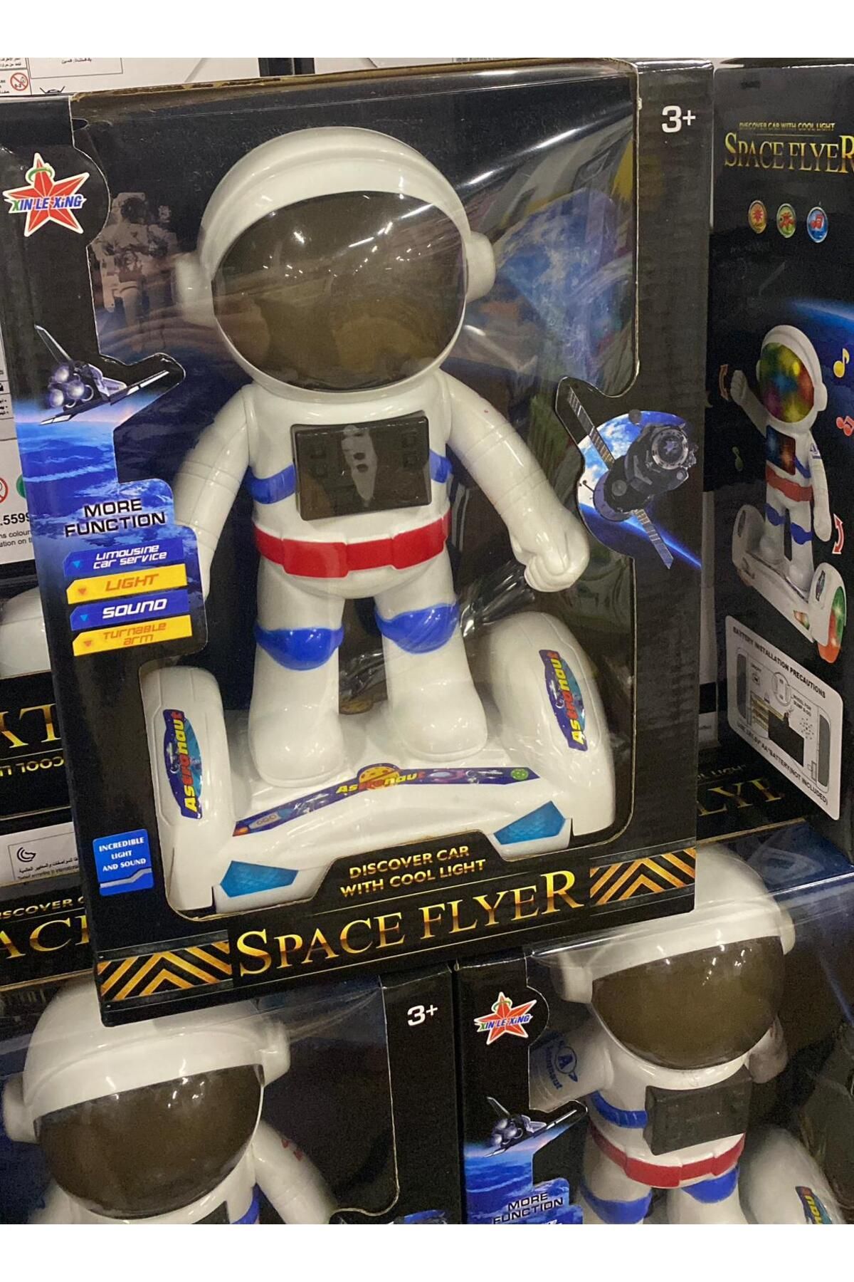 FELİTE Işıklı Sesli Pilli Space Flyer Astronot Oyuncak VİDEOSUNDAN İZYELEBİLİRSİNİZ