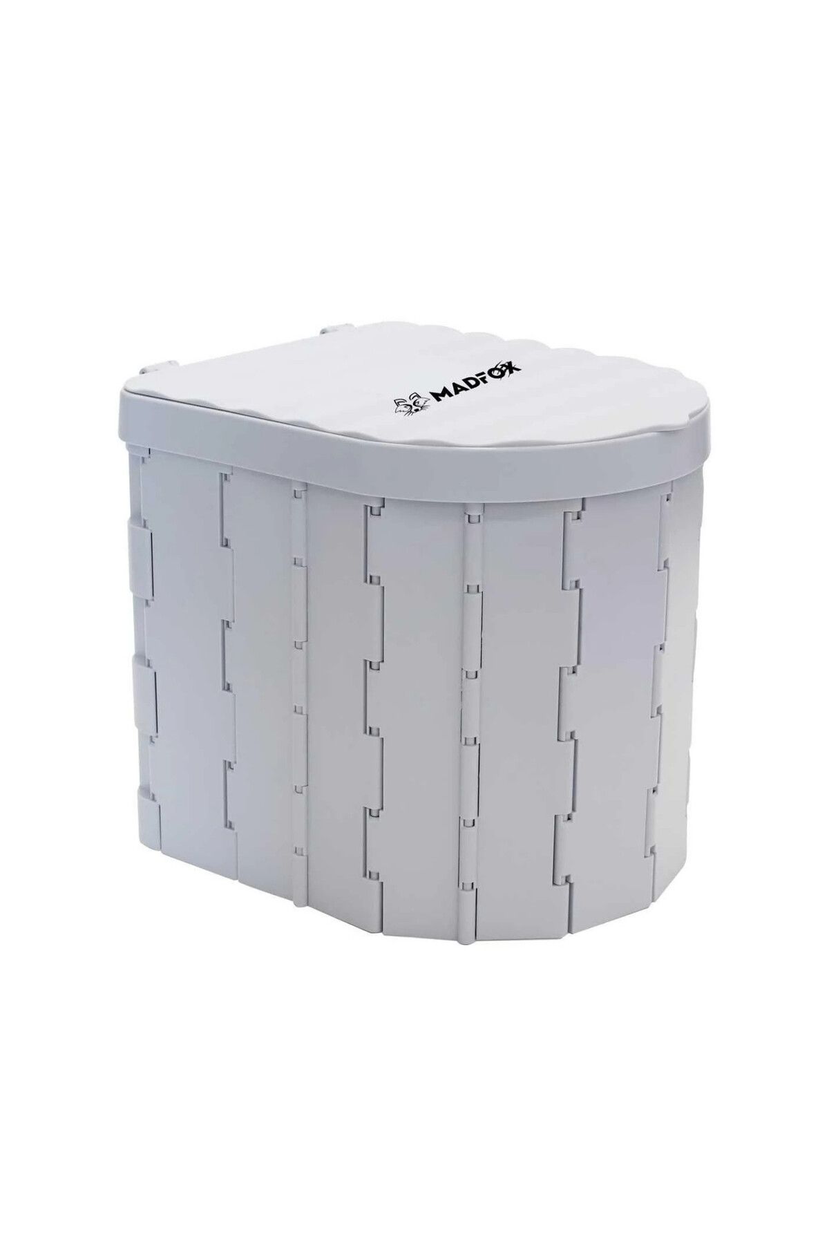 SAVEX Katlanabilir Portatif Kamp Tuvaleti - Madfox Bi-Pot - Gri - 547218