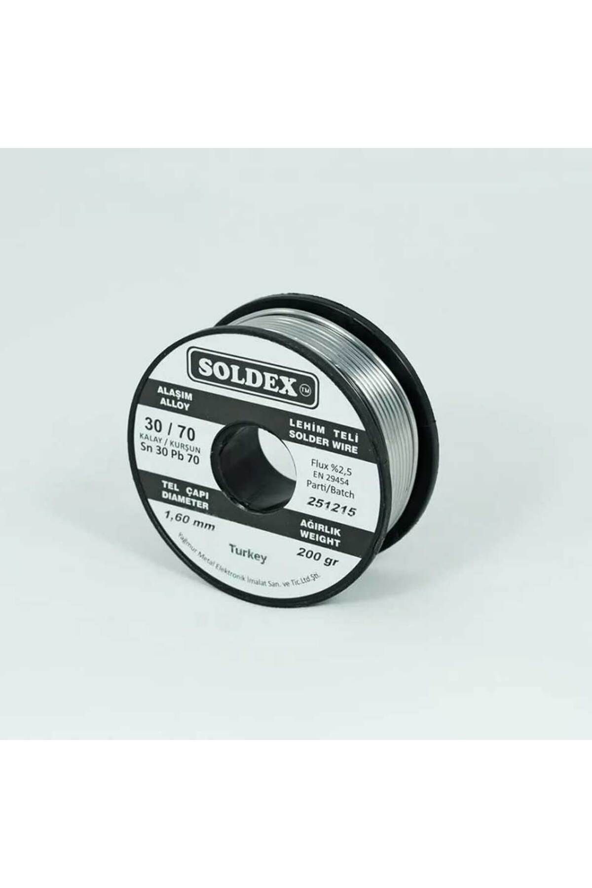 Easy Tedarik 30-70 Lehim Teli 200 Gr 1,6 mm Sn:30 - Pb:70