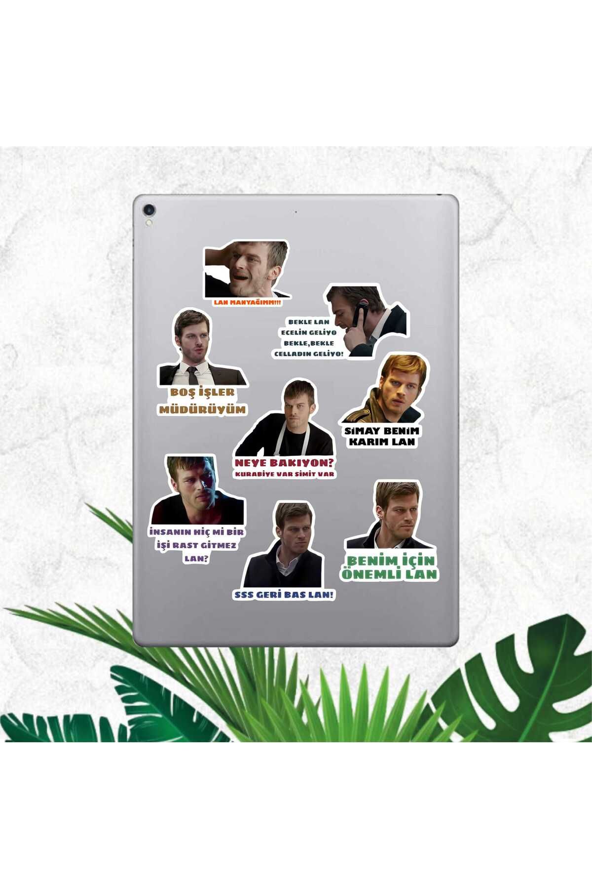 hediyenebak Kuzey Güney Sticker Seti | Laptop Ajanda PC Tablet Telefon Defter Etiket Bullet Journal