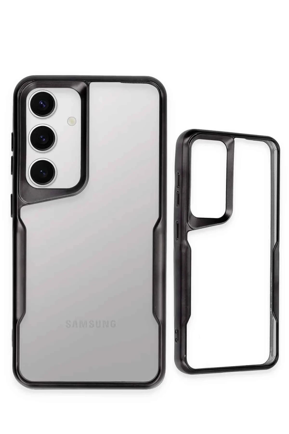 NewFace Samsung Galaxy A36 Kılıf Boyi Silikon Kapak - Lacivert GLSTD