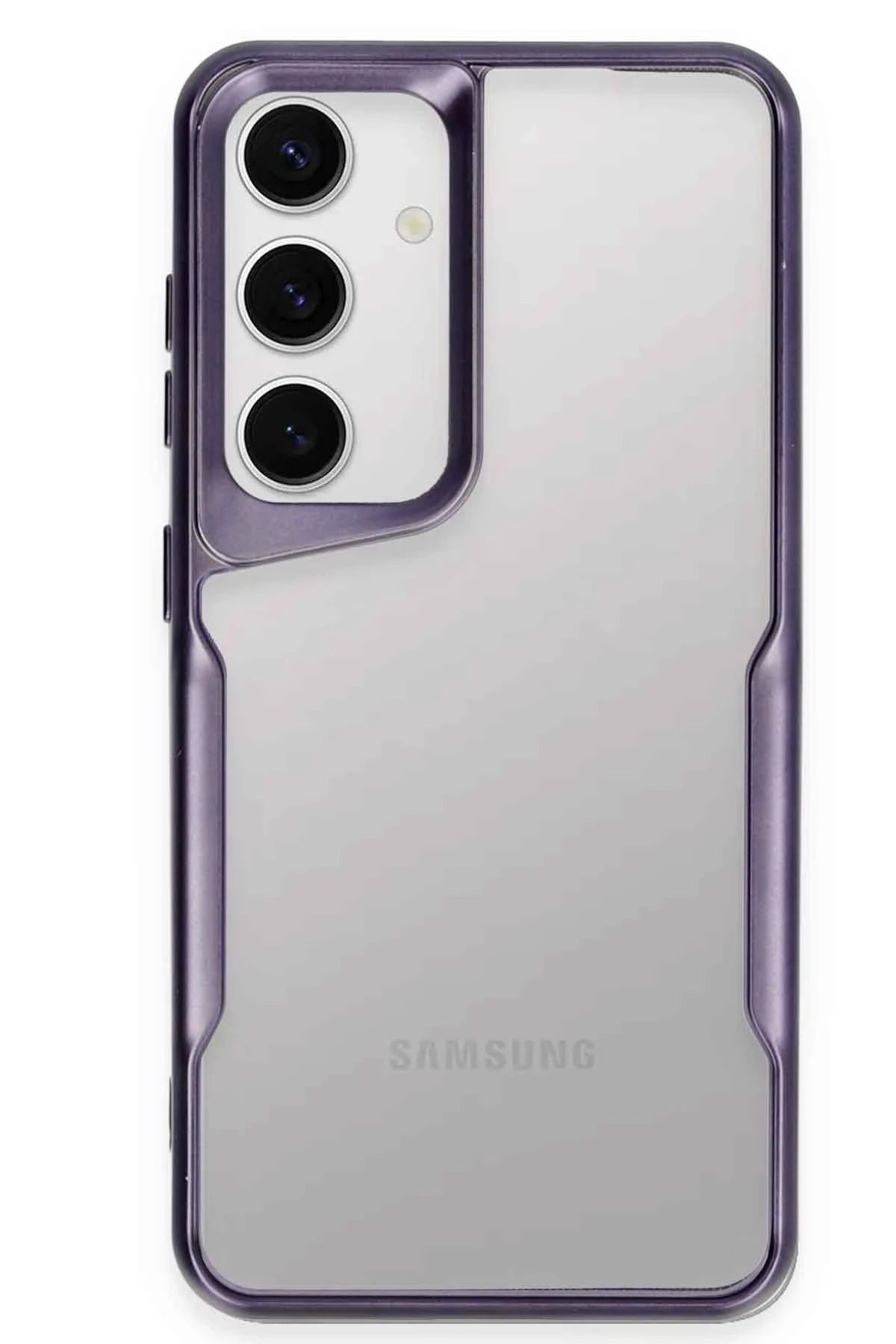 NewFace Samsung Galaxy A16 5G Kılıf Boyi Silikon Kapak - Derin Mor MRAYD