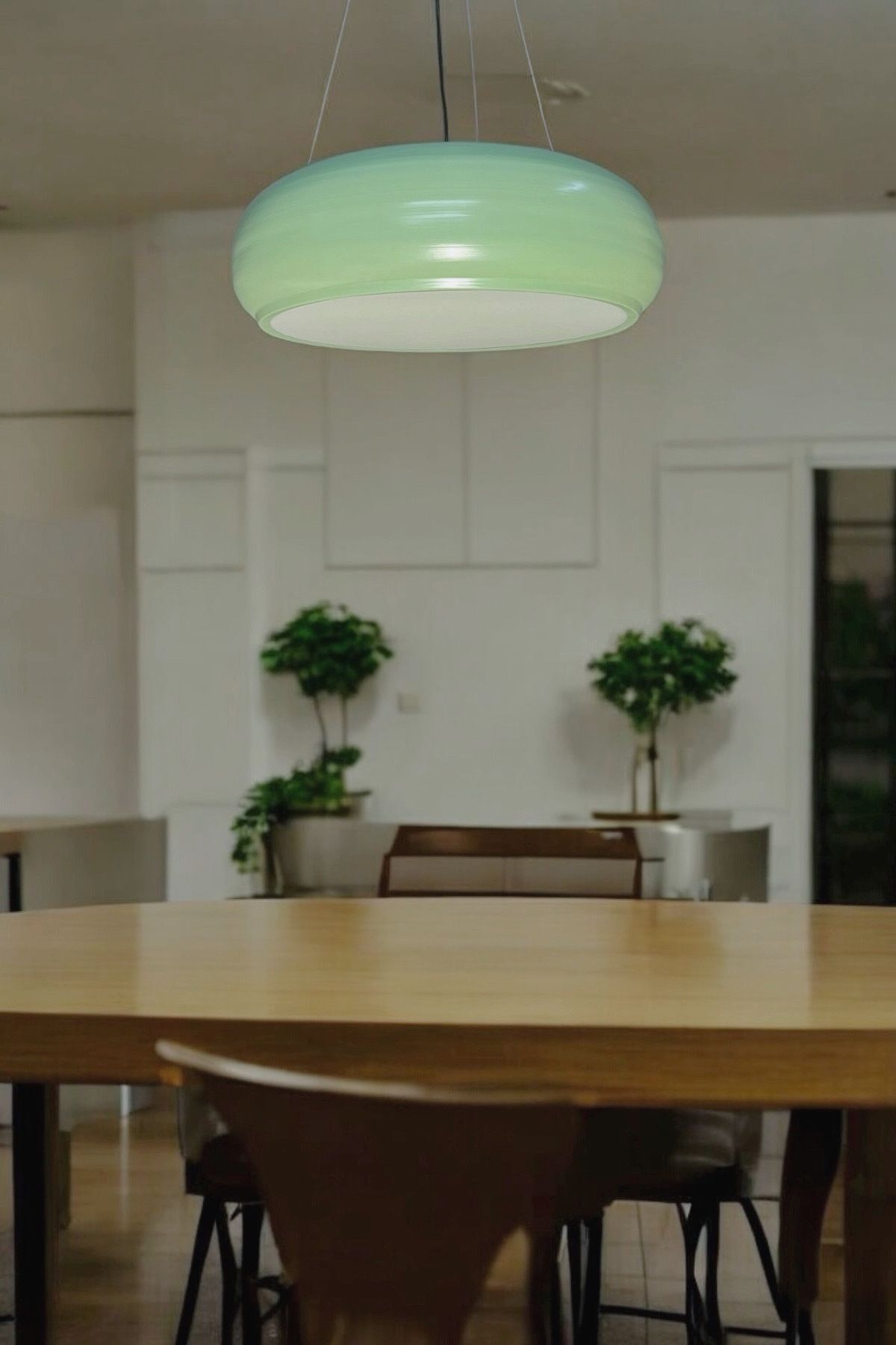 Home UFO Model Sarkıt Lineer Led Avize (Beyaz Işık) Yatak Odası Mutfak Salon cafe otel