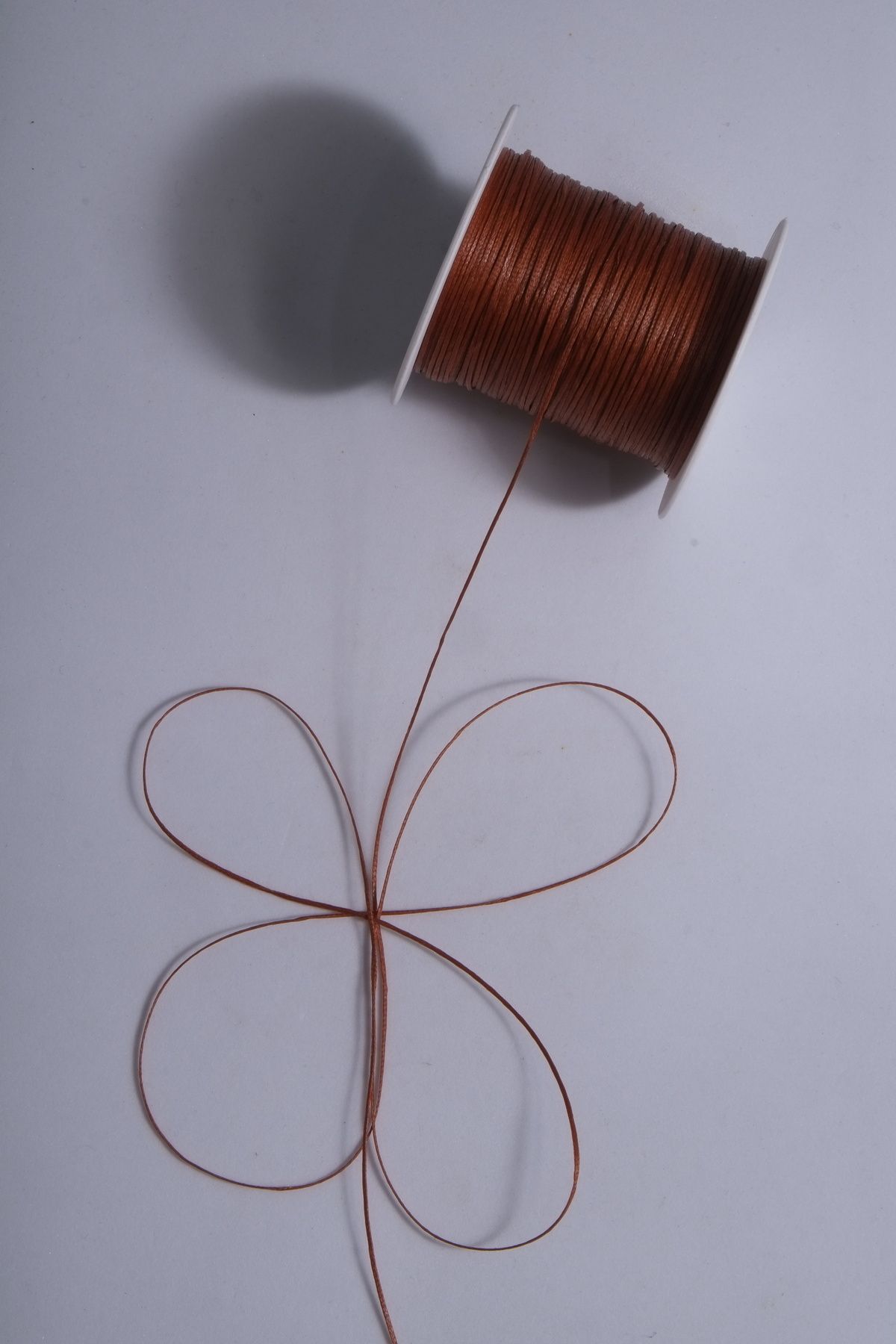 Eskişehir hobi sanat-100 μέτρα 0,8 mm κερωμένο σχοινί κόκκινο καφέ χρώμα Δερμάτινο κολιέ ραπτικής Σχέδιο κοσμήματος Σχοινάκι βραχιόλι 8