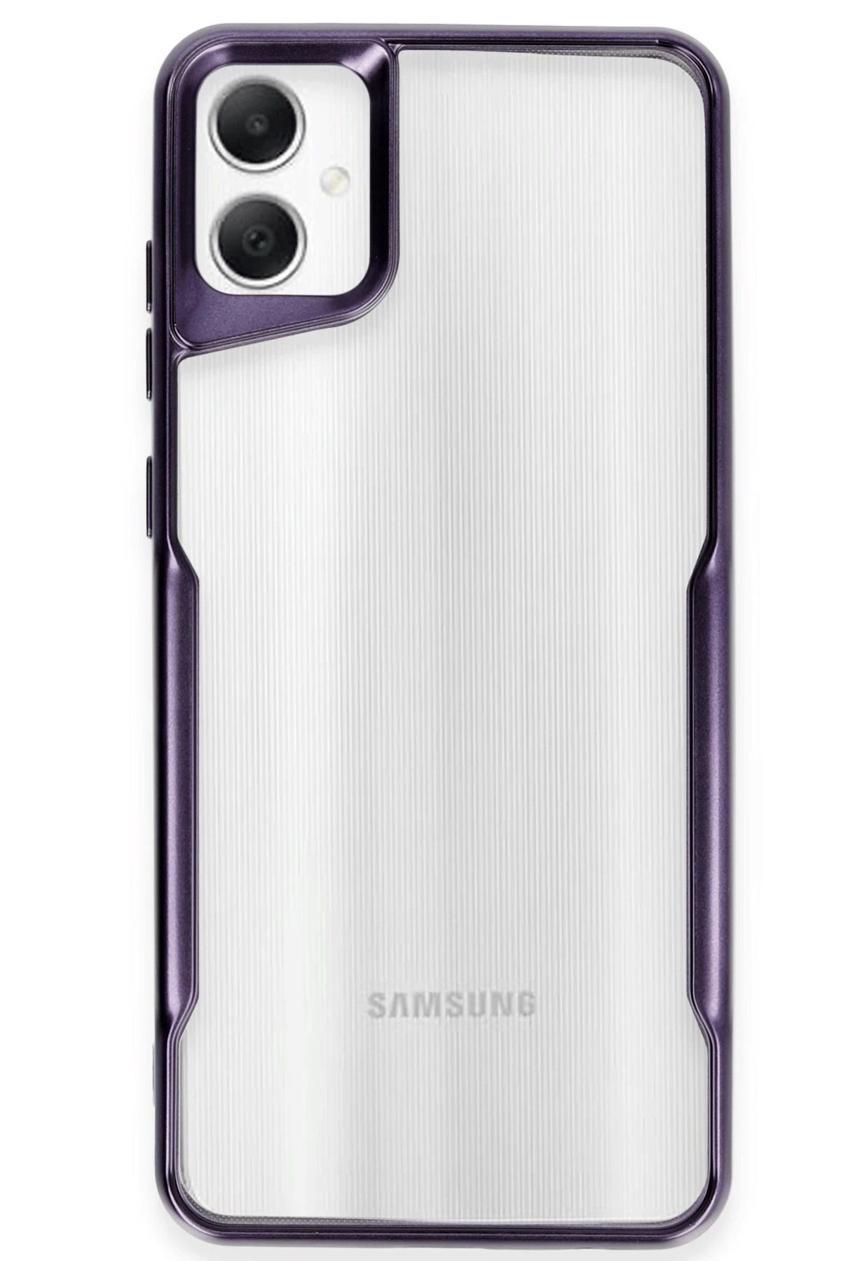 NewFace Samsung Galaxy A06 Kılıf Boyi Silikon Kapak - Derin Mor MRAYD