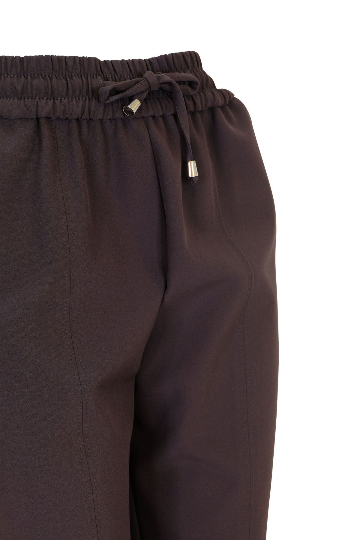 Yusuf Özdemir-1463 Yusuf Özdemi̇r Trousers with Slit on the Front and Elastic 4