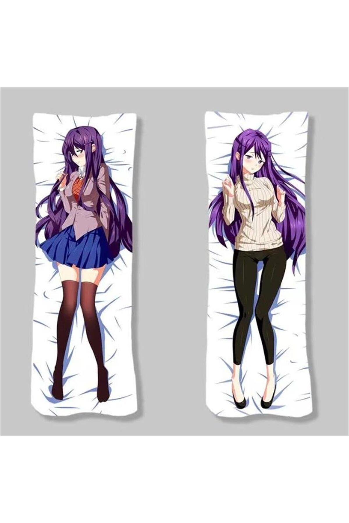 owl bag Doki doki Literature clup - yuri desenli ÇİFT yön baskılı Sarılma Yastığı KILIFI